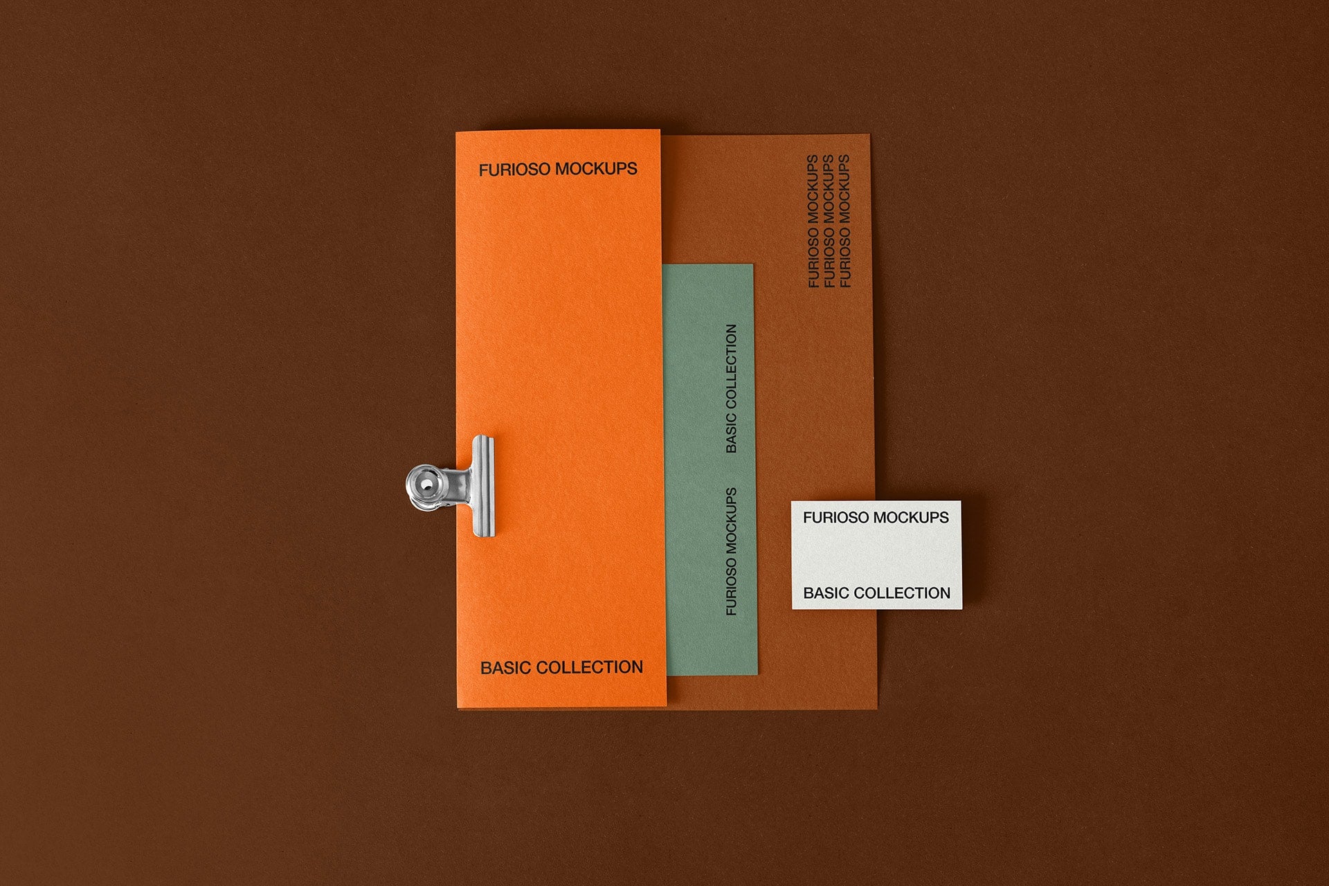 Stationery Set 03FM Furioso Mockups