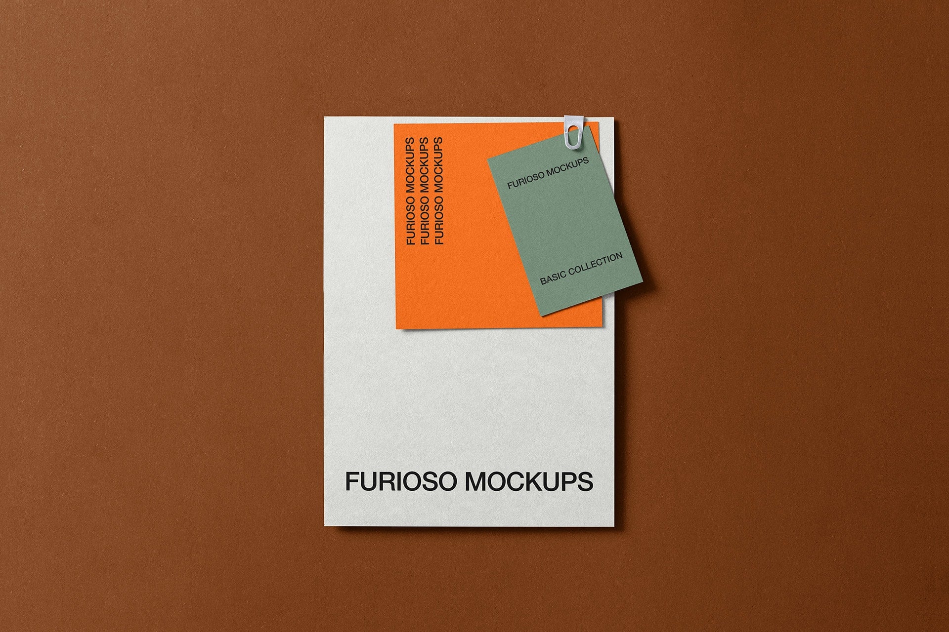 Stationery Set 08FM Furioso Mockups