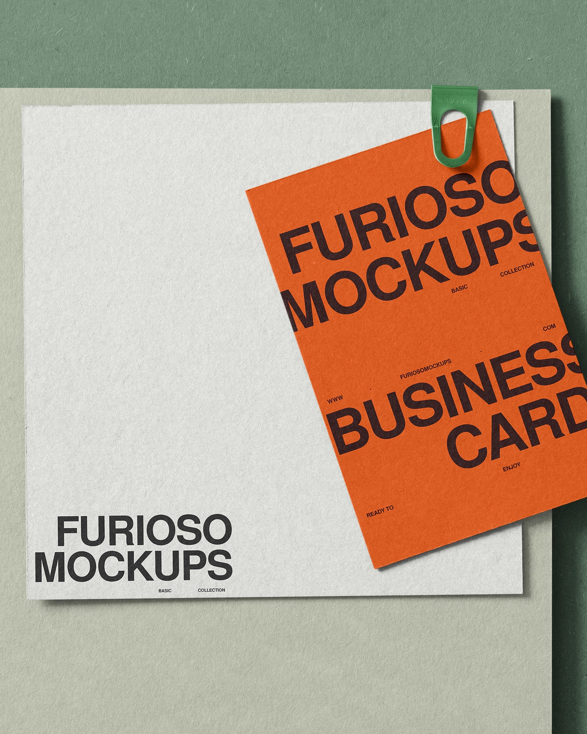 Stationery Set 08FM Furioso Mockups