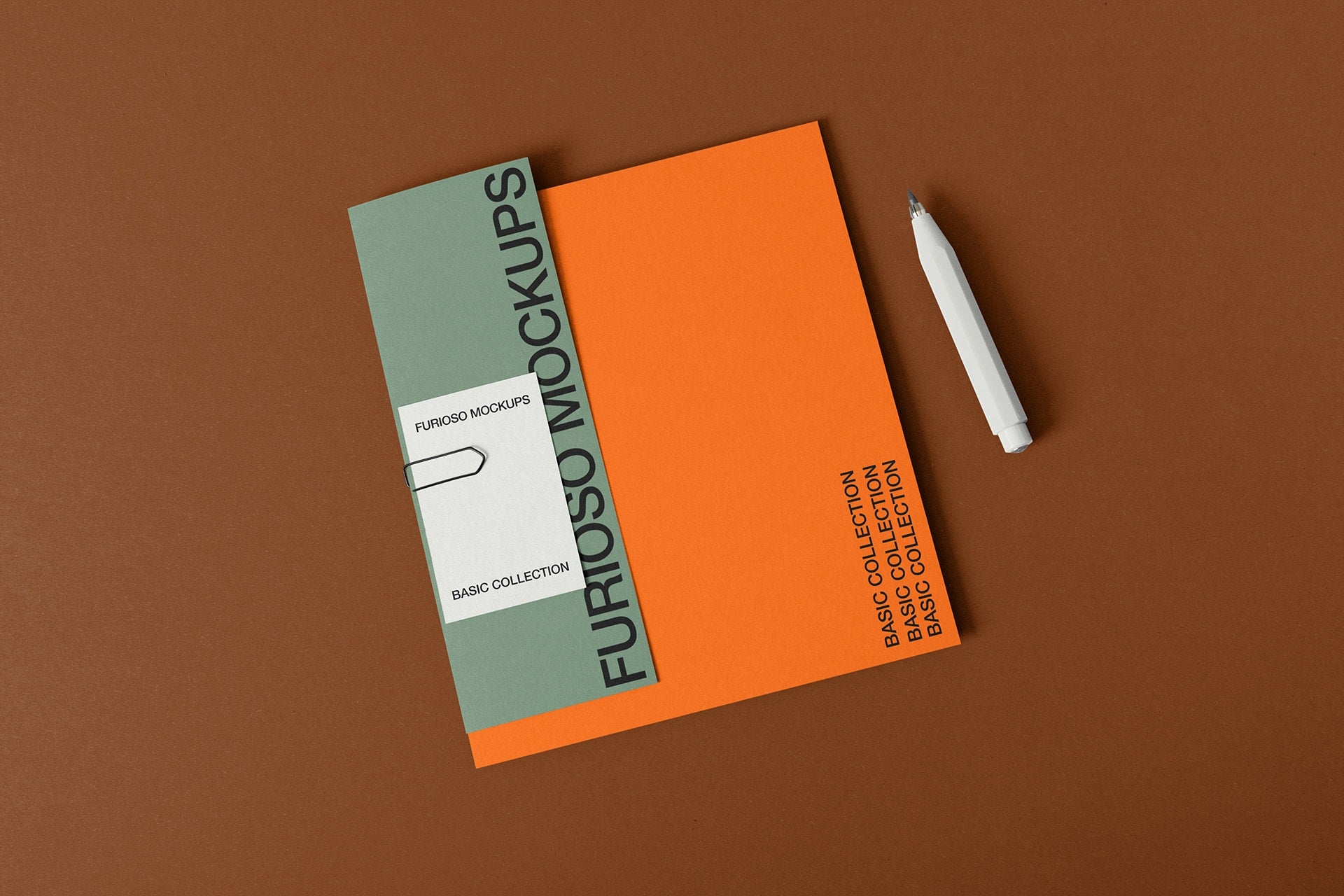 Stationery Set 18FM Furioso Mockups