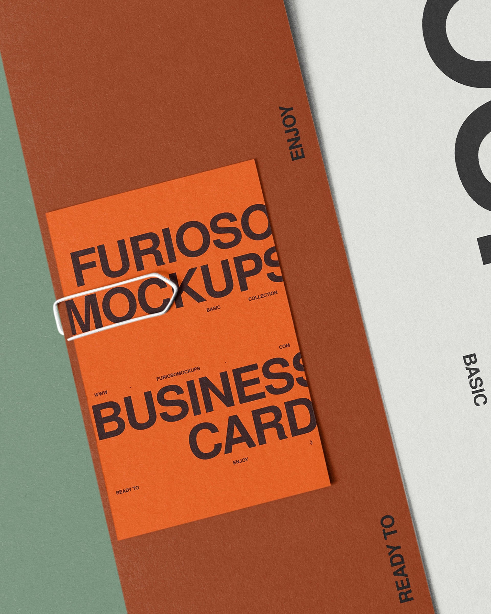Stationery Set 18FM Furioso Mockups