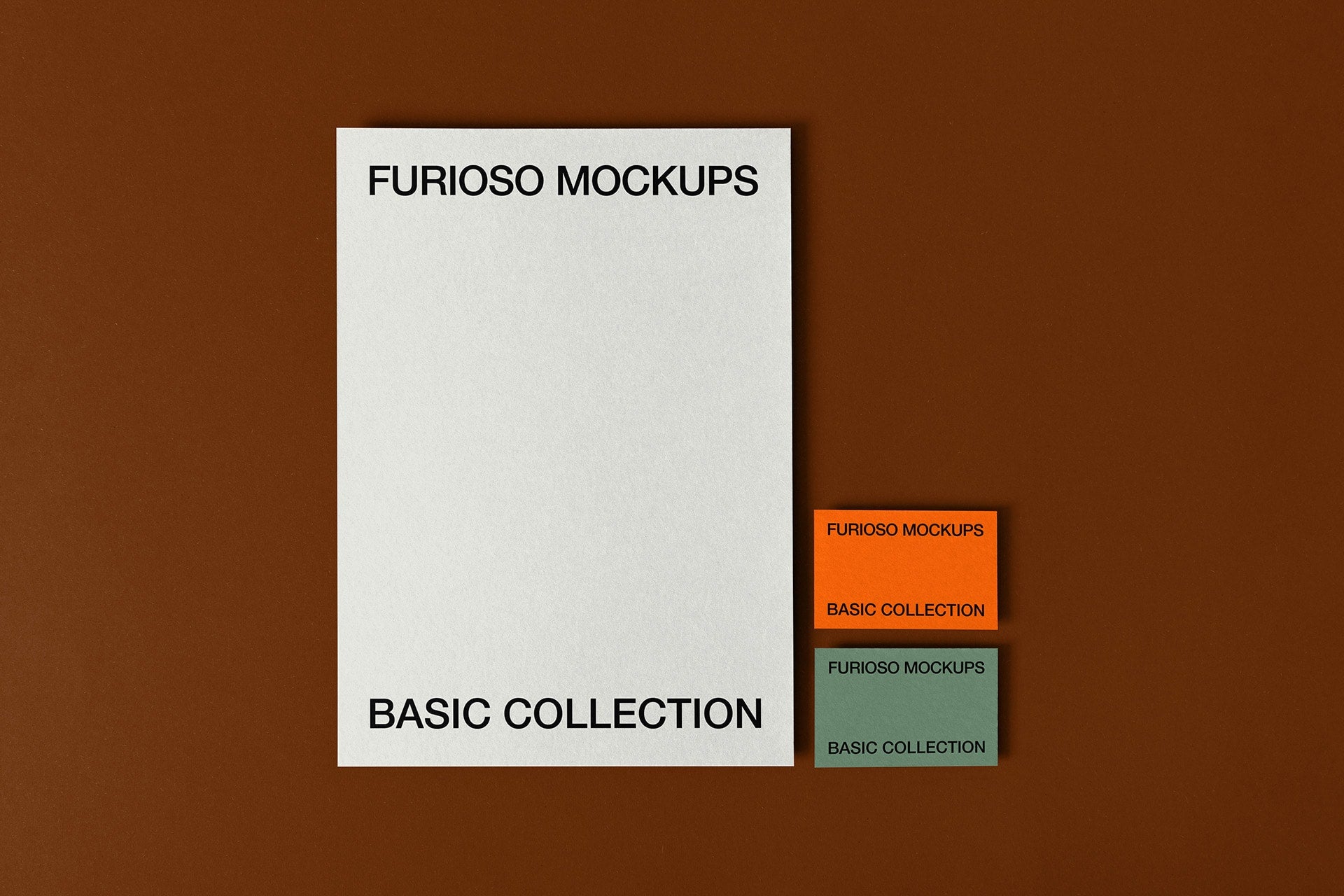 Stationery Set 26FM Furioso Mockups