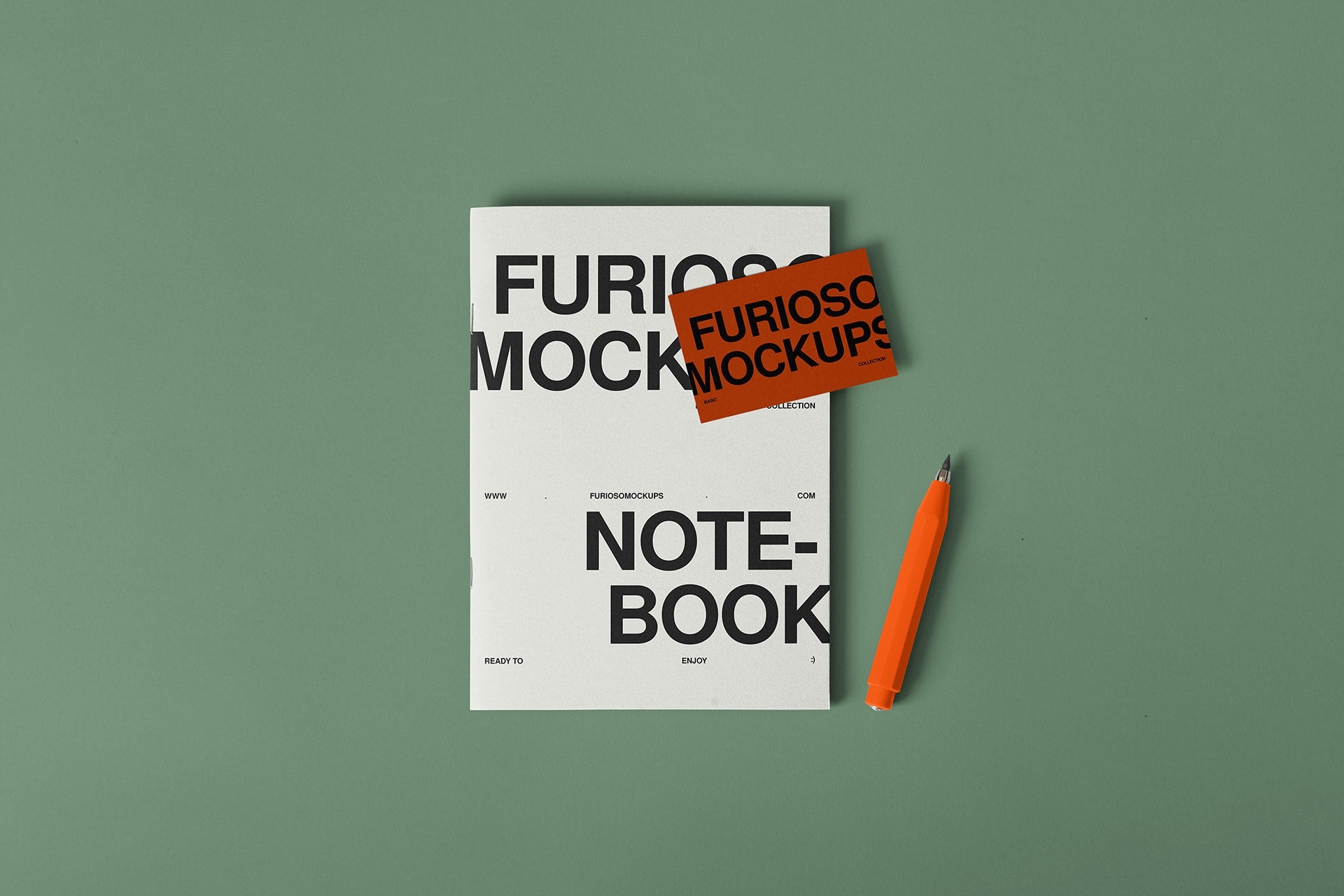 Stationery Set 27FM Furioso Mockups