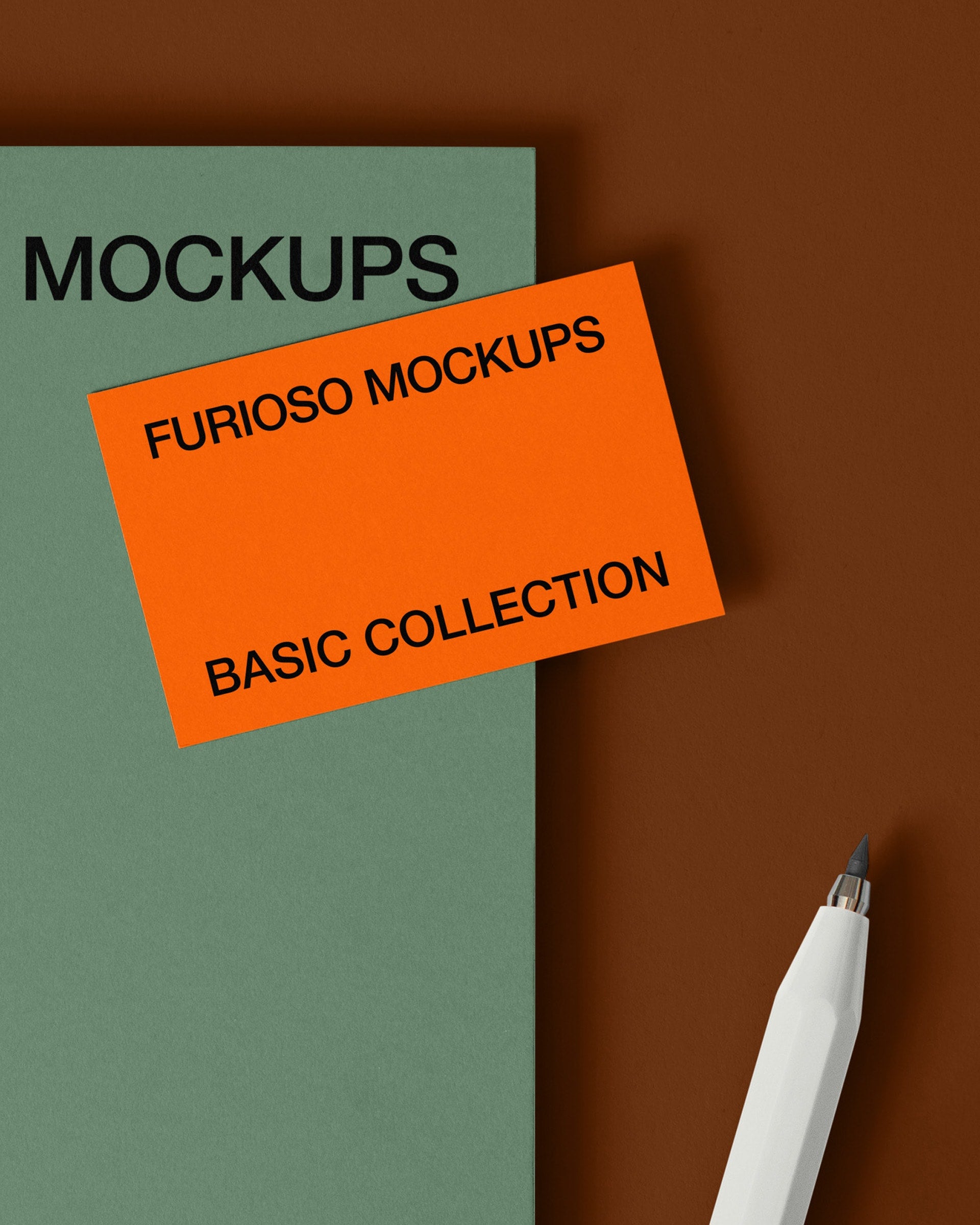 Stationery Set 27FM Furioso Mockups