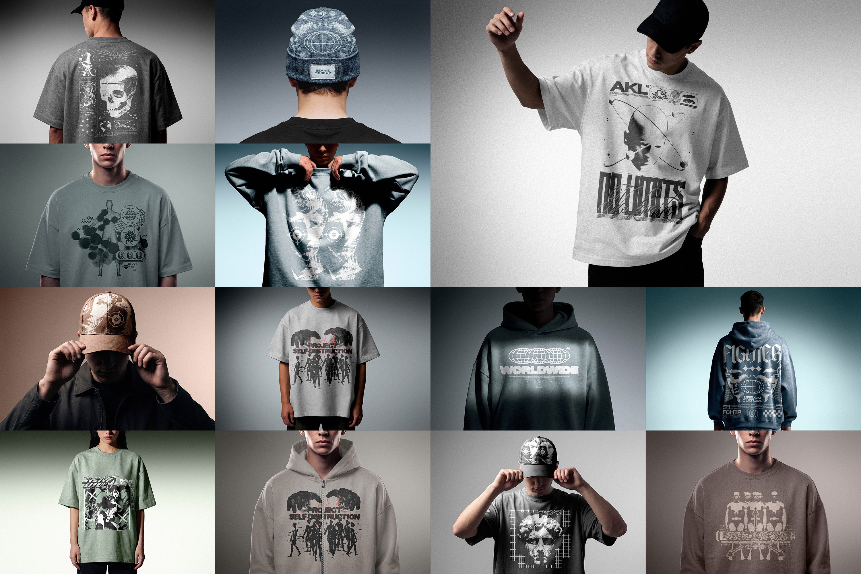 Streetwear Apparel Mockup Bundle Pixelbuddha