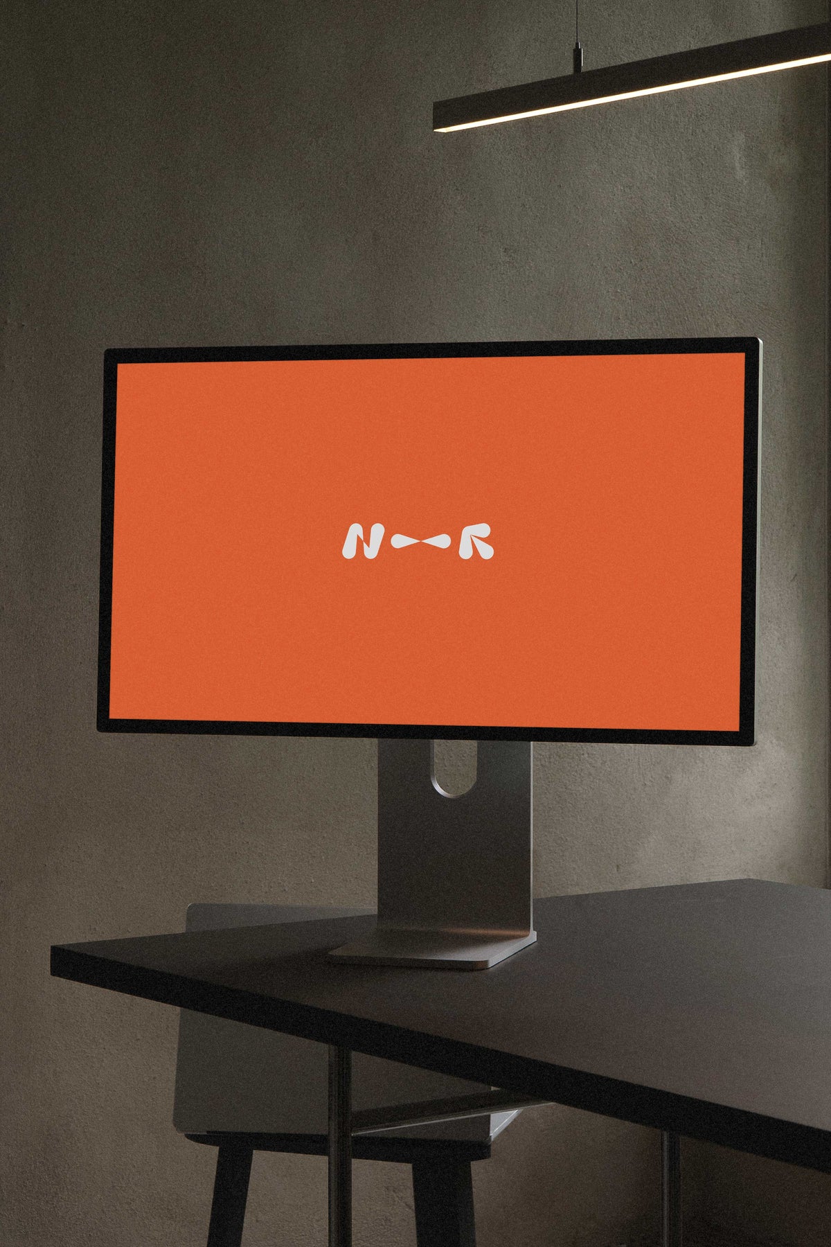 Vintage Office Studio Display Mockup • LUX 025 New—Renew