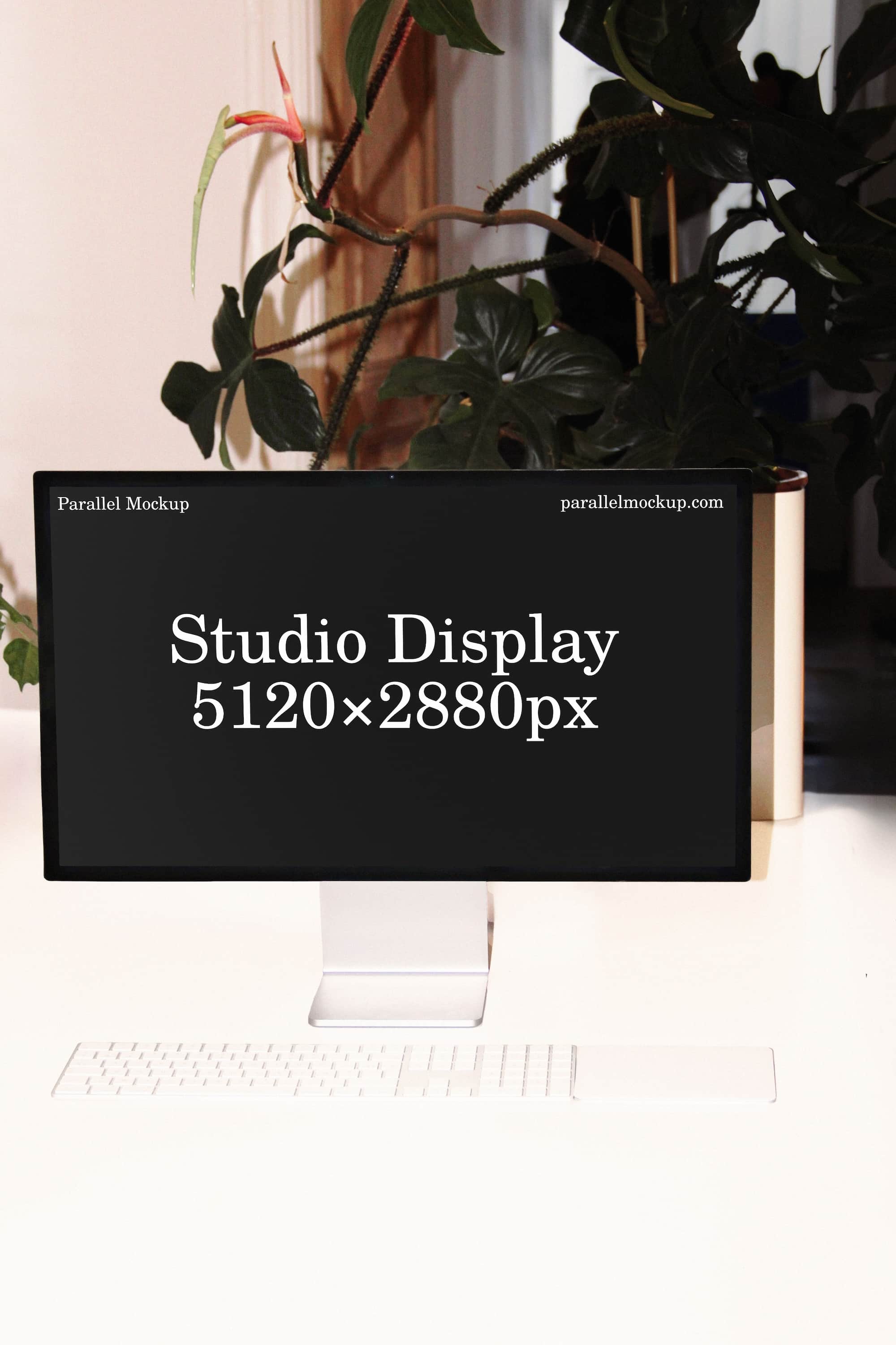 Studio Display Mockup OF-A-50 Parallel Mockup