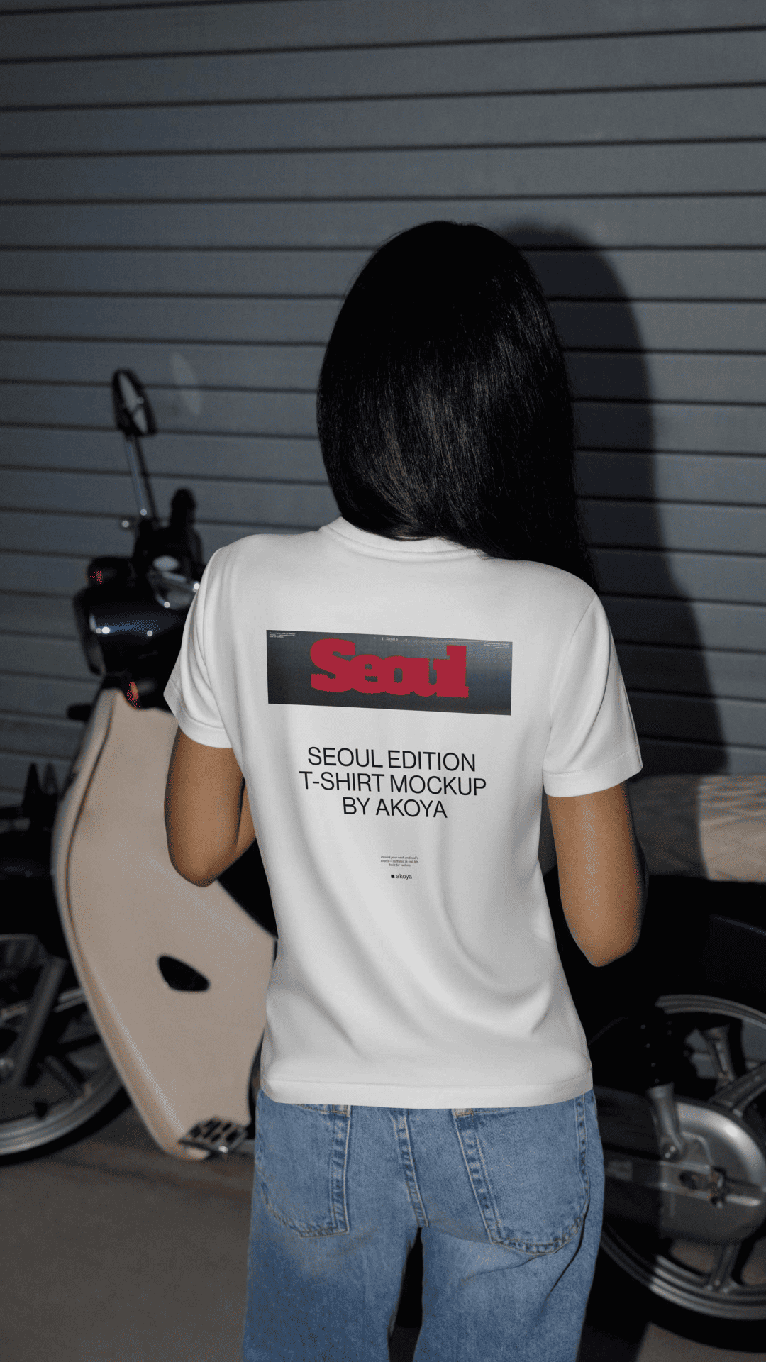 Seoul T-Shirt Mockup 010 Akoya Mockups