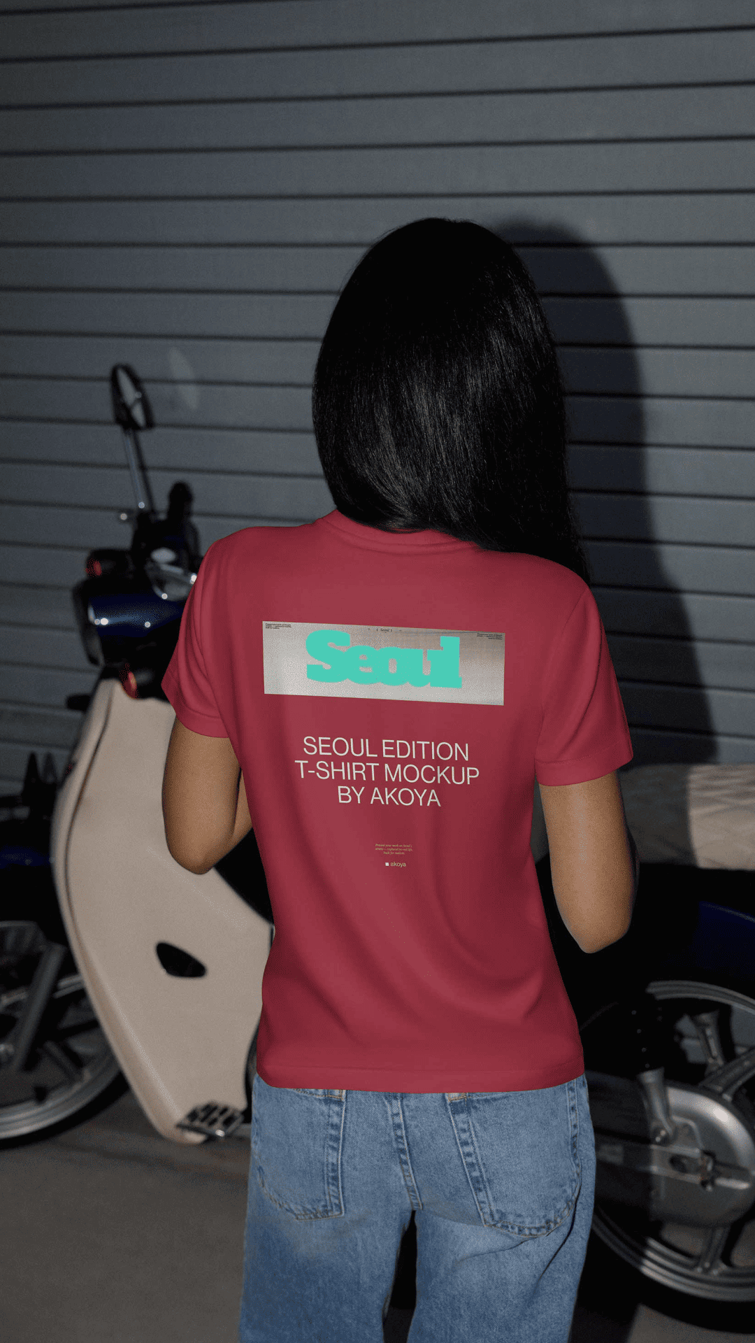 Seoul T-Shirt Mockup 010 Akoya Mockups