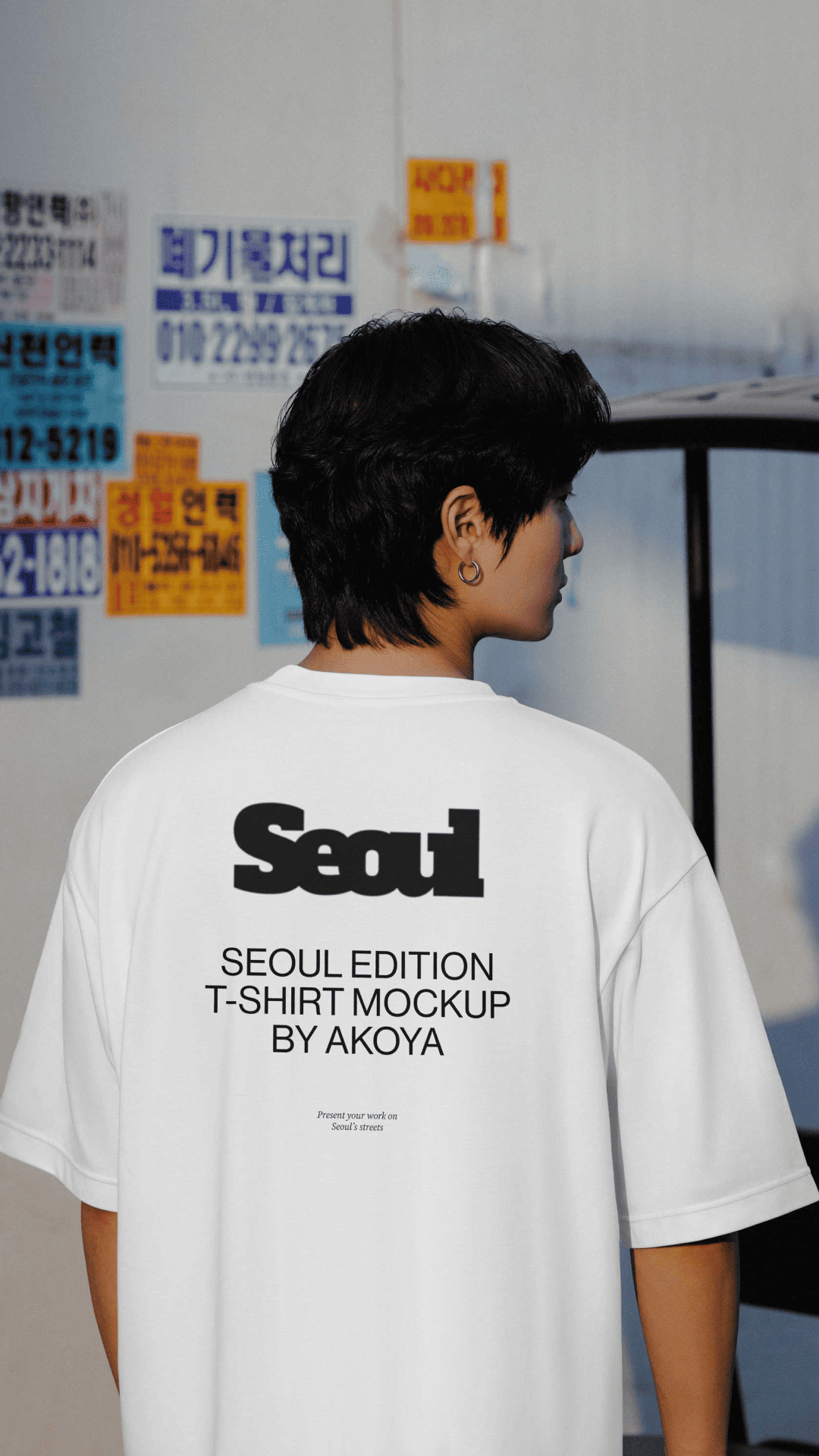 Seoul T-Shirt Mockup 09 Akoya Mockups