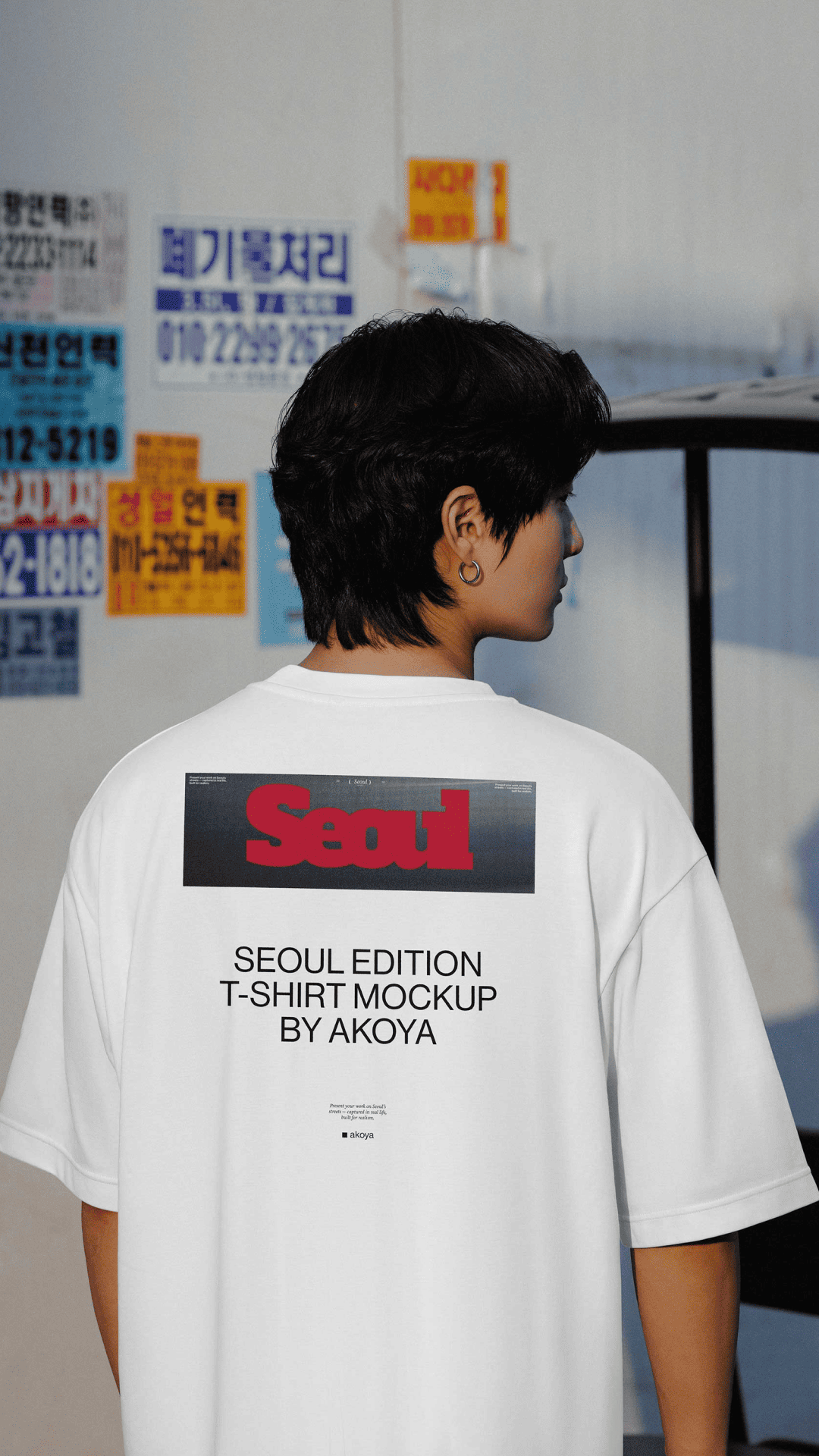 Seoul T-Shirt Mockup 09 Akoya Mockups
