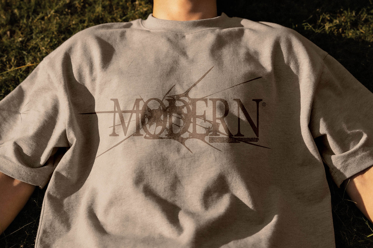 T-Shirt with Chest Print View Mockup Pixelbuddha