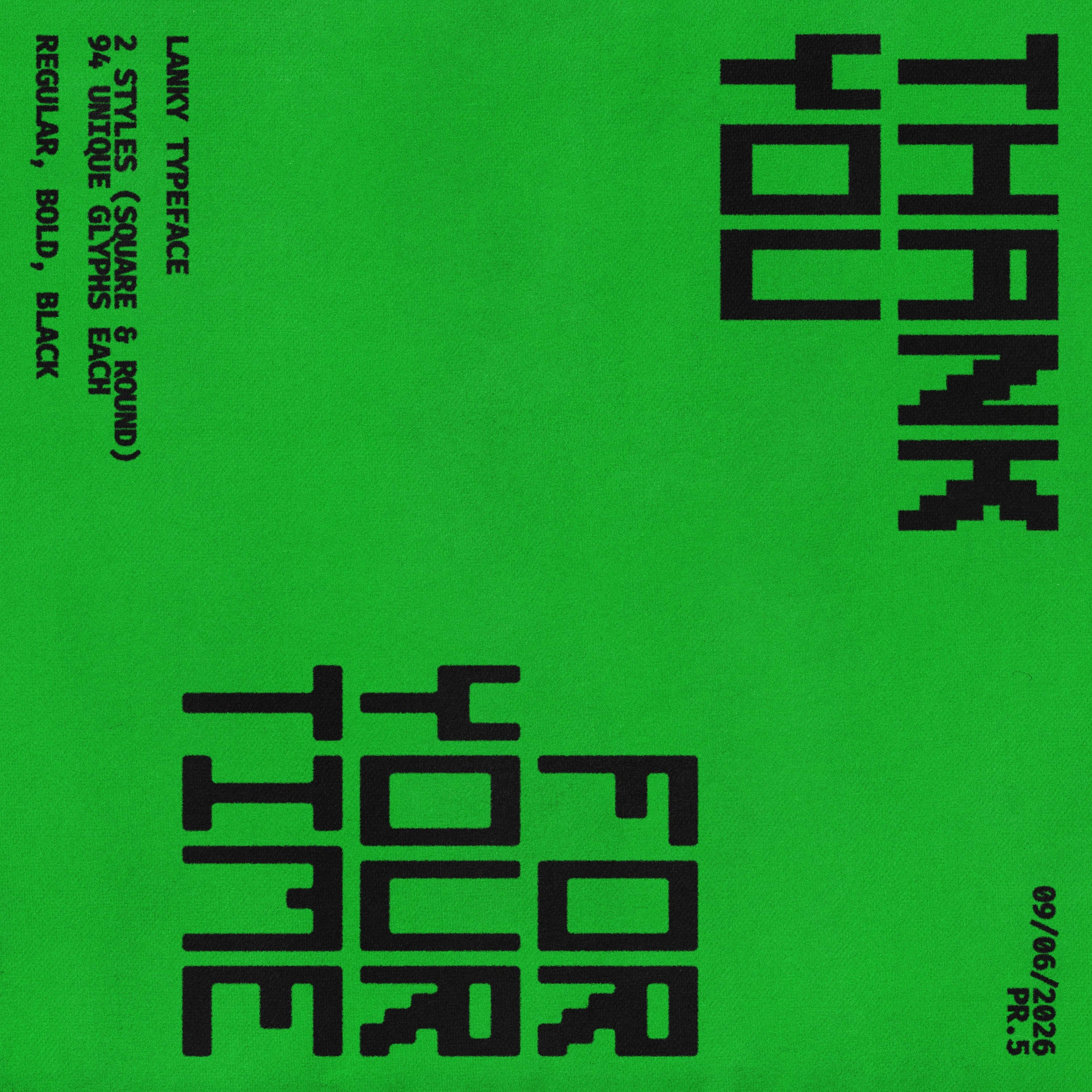 Lanky Typeface Jason Santos