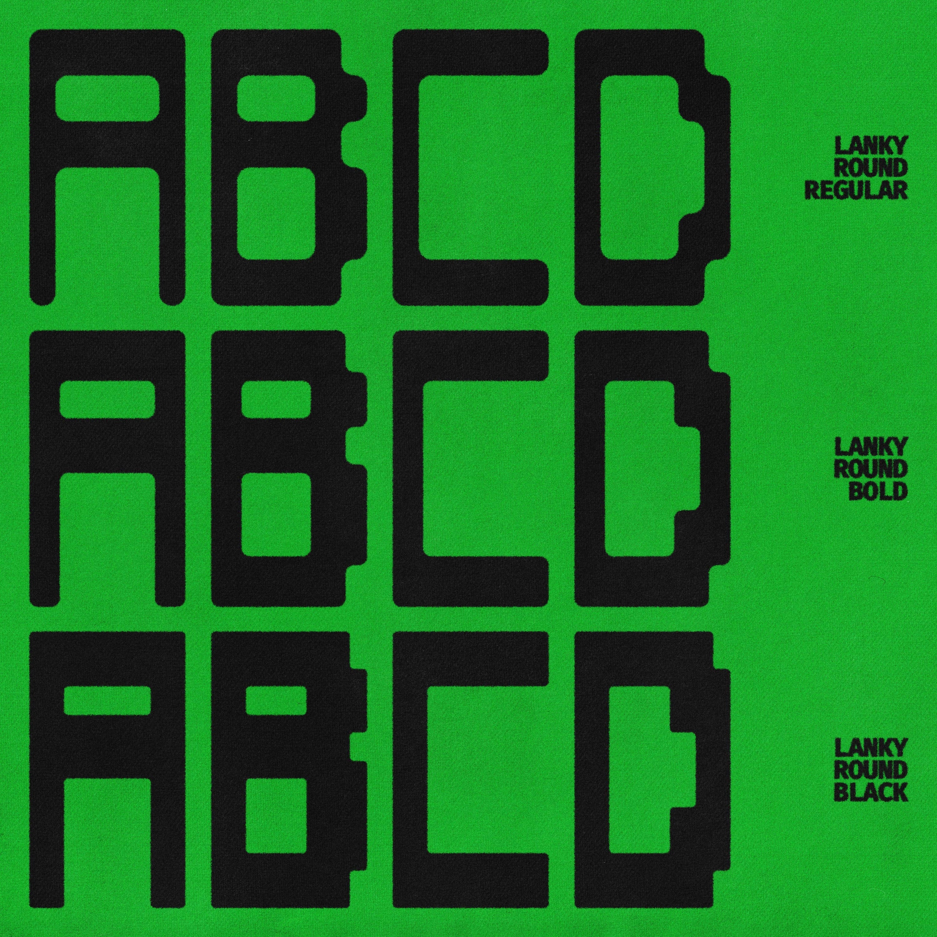 Lanky Typeface Jason Santos