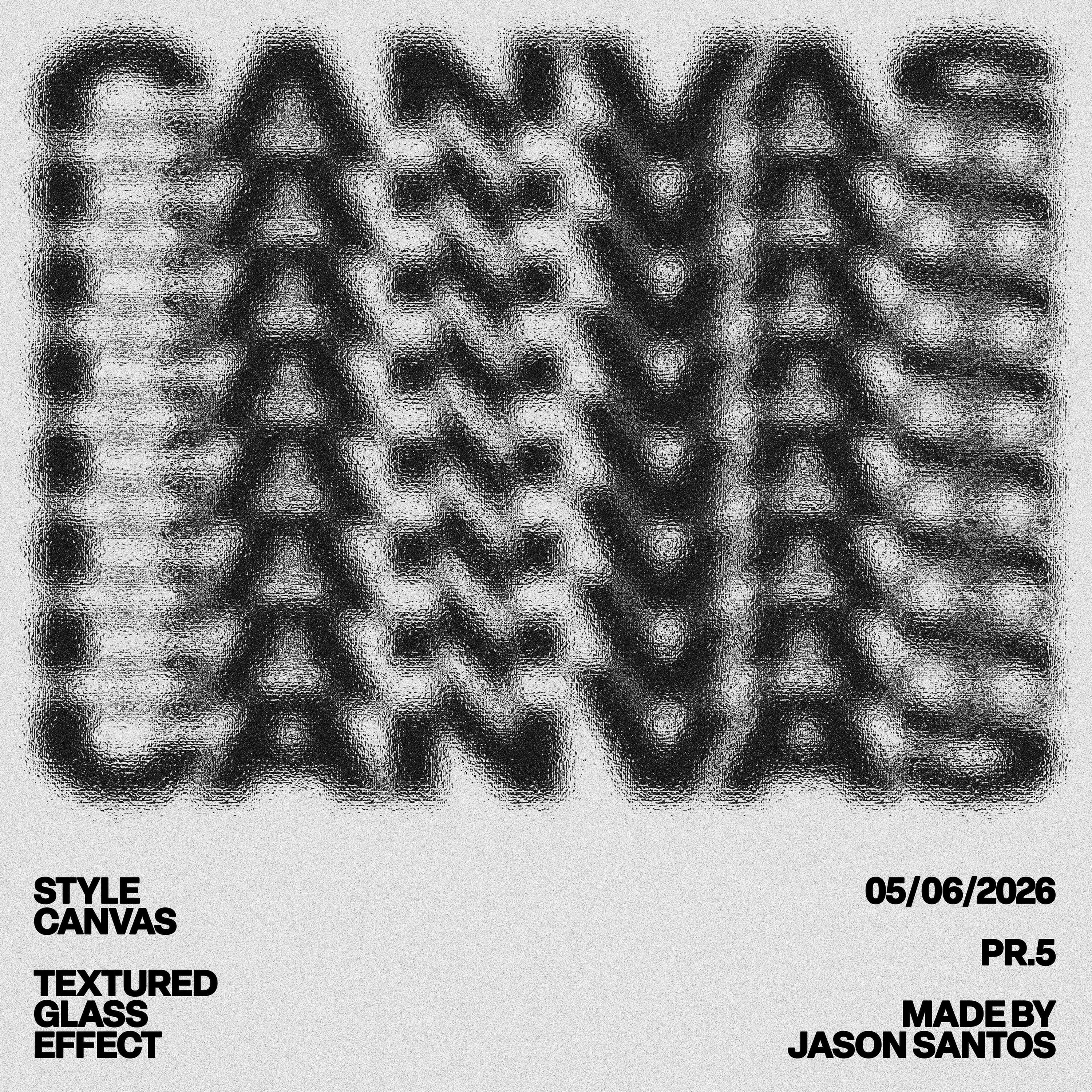 Textured Glass Effect Jason Santos