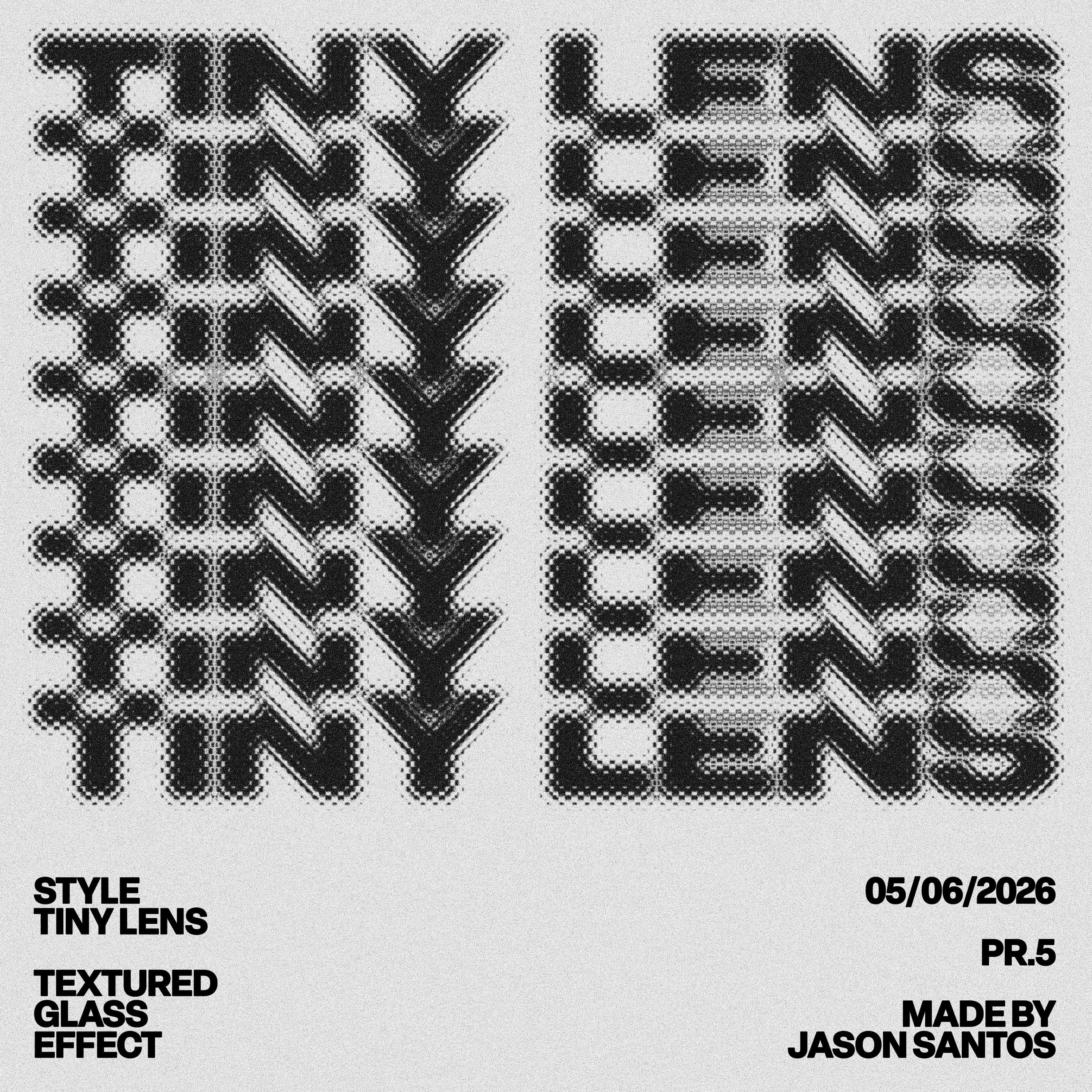 Textured Glass Effect Jason Santos