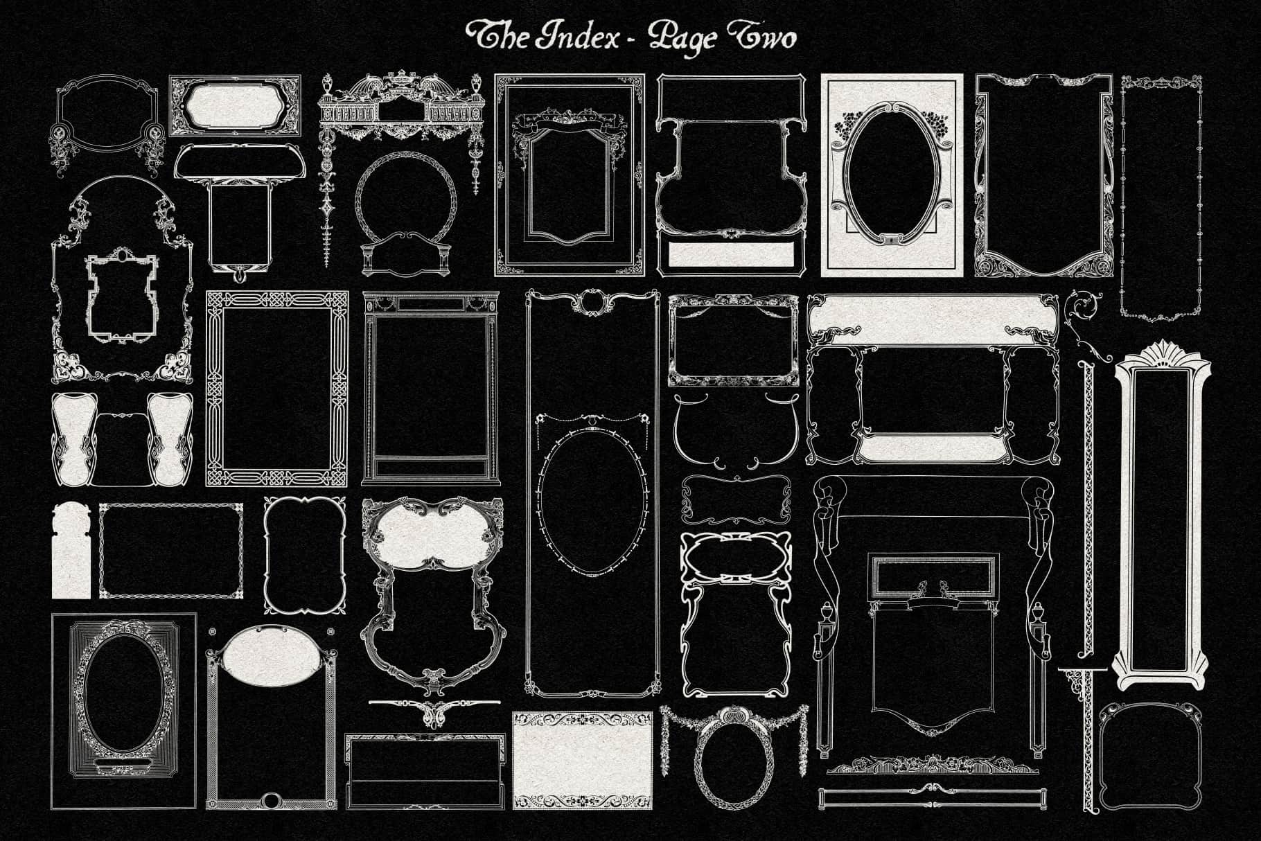 The Decorative Frame & Border Repository Vol. I MiksKS