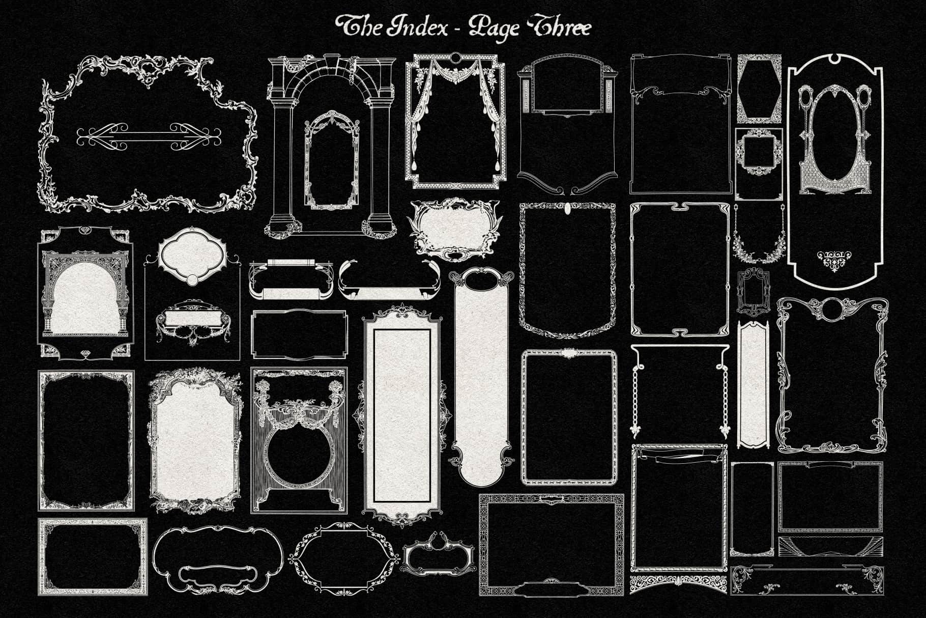 The Decorative Frame & Border Repository Vol. I MiksKS