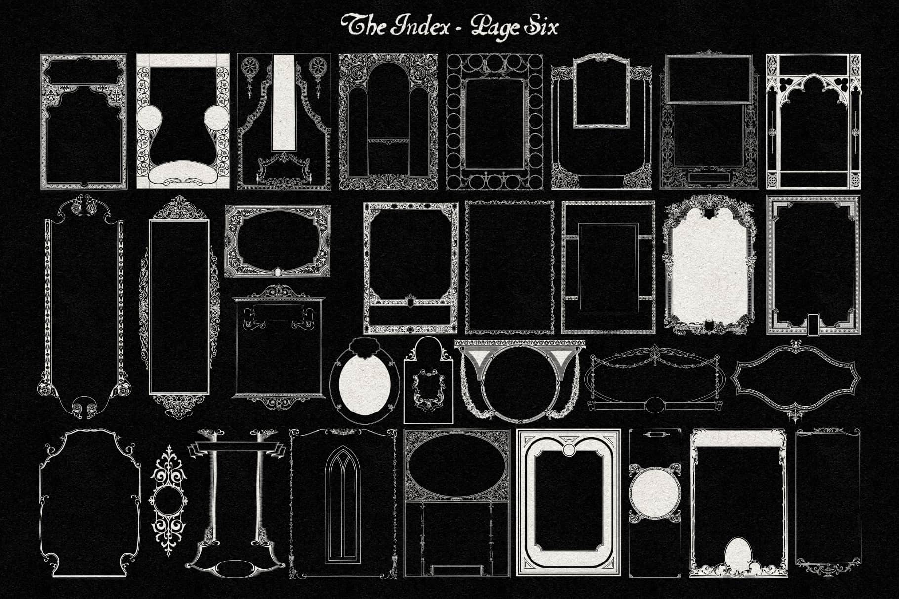 The Decorative Frame & Border Repository Vol. I MiksKS