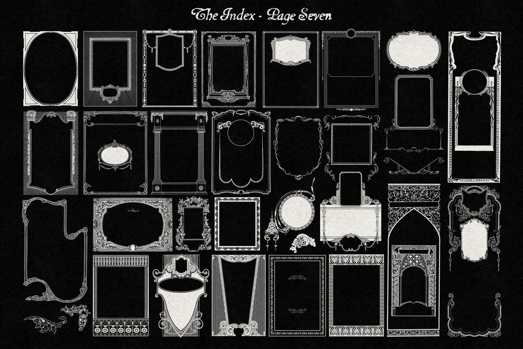 The Decorative Frame & Border Repository Vol. I MiksKS