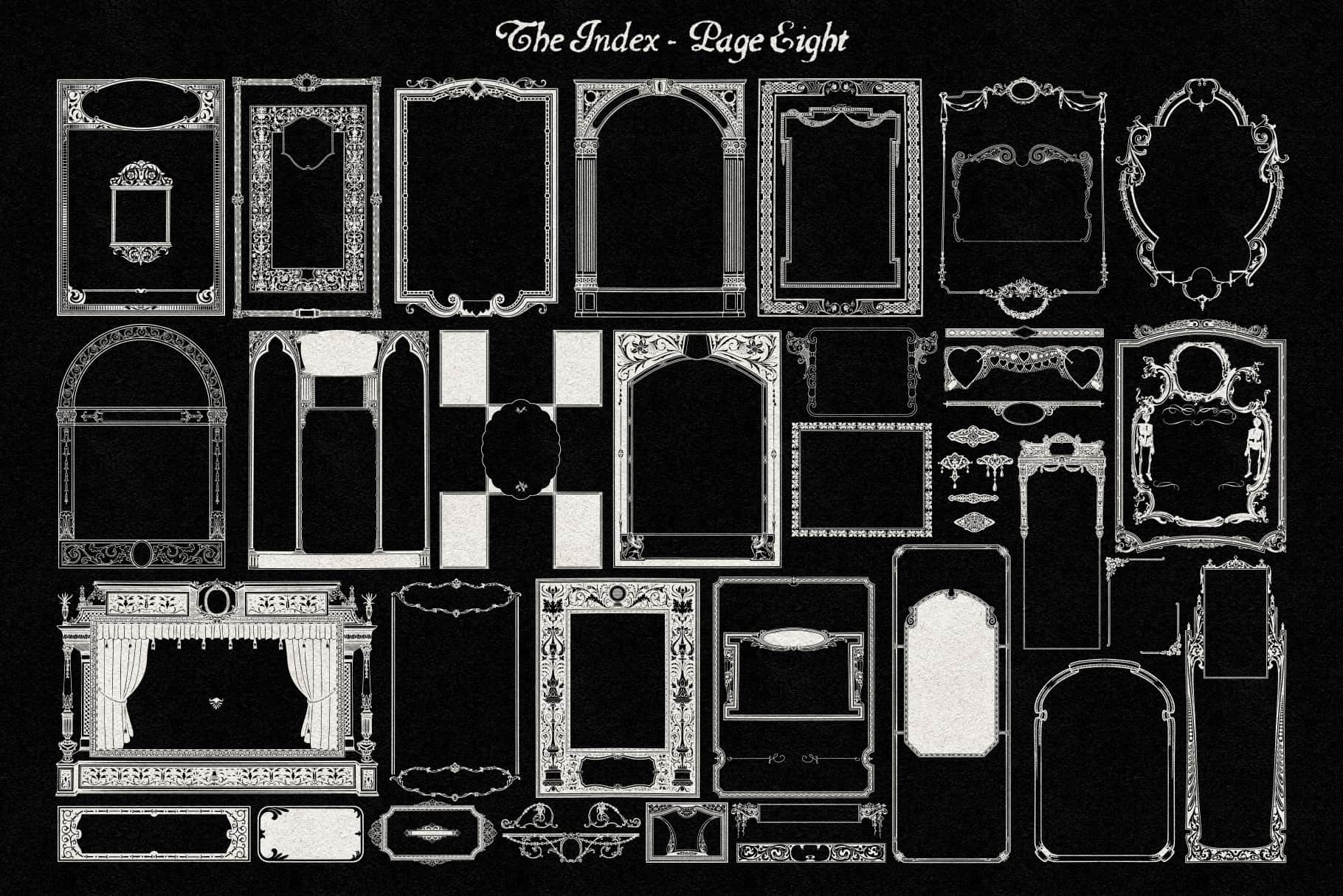 The Decorative Frame & Border Repository Vol. I MiksKS