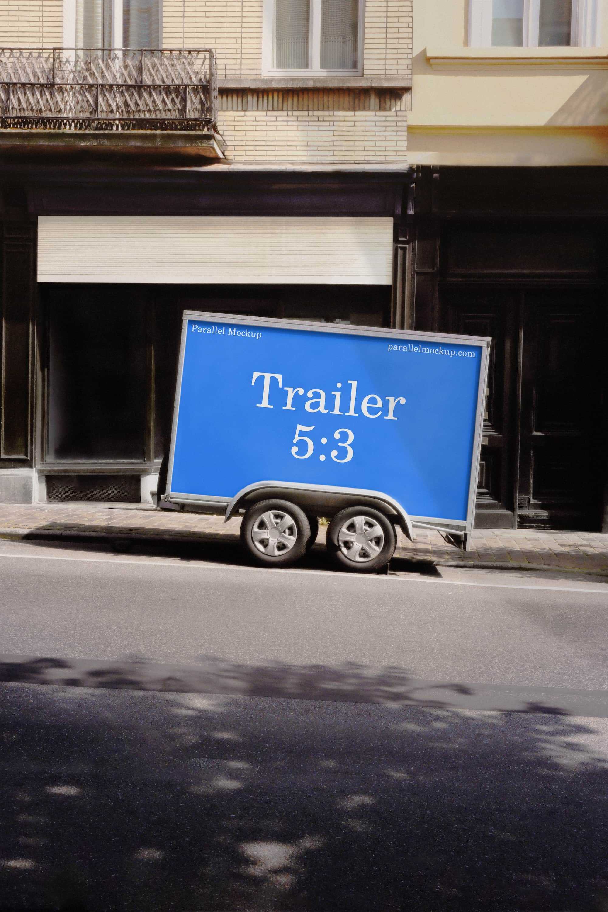 Trailer Mockup CI-A-10 Parallel Mockup