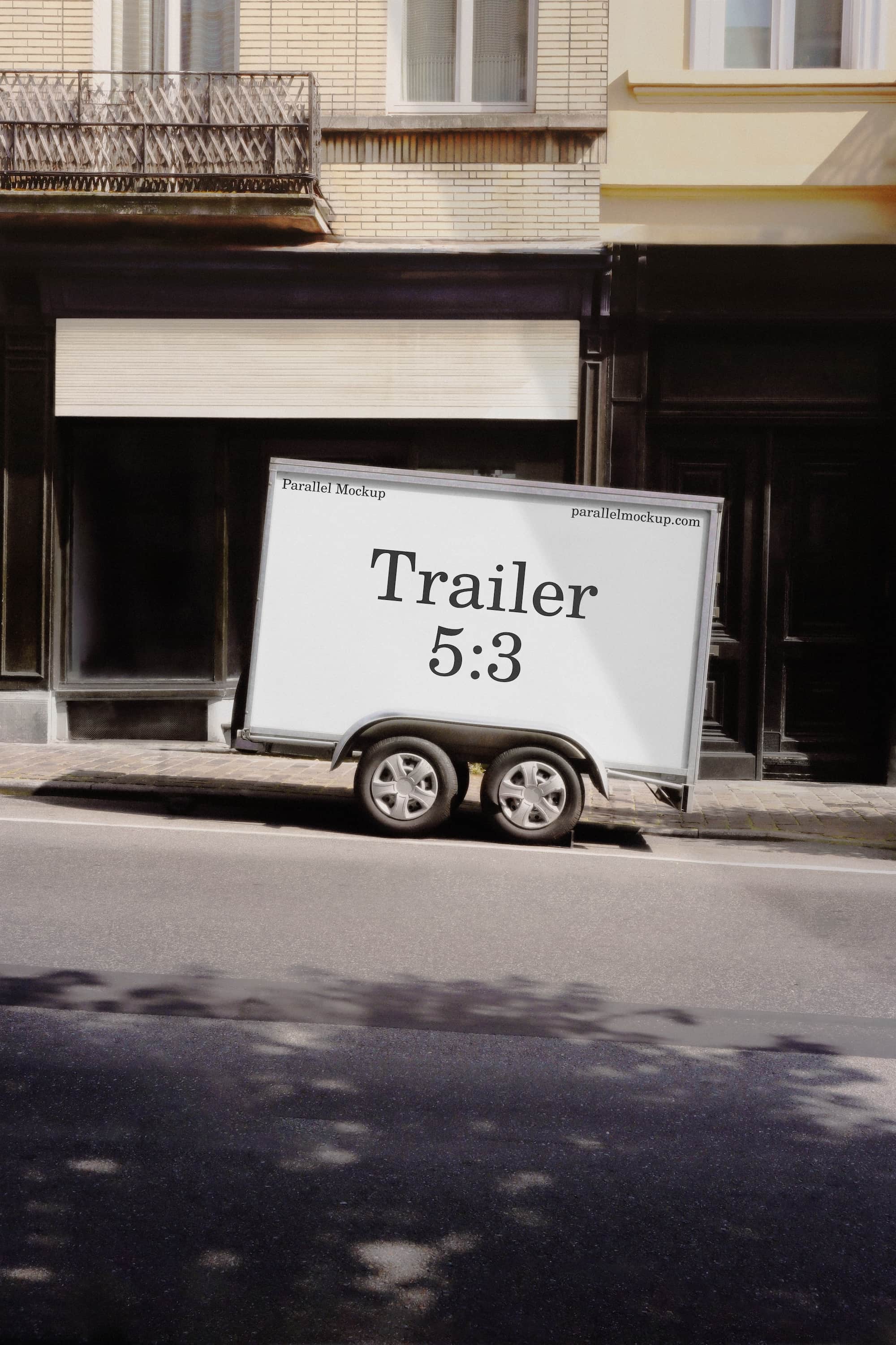 Trailer Mockup CI-A-10 Parallel Mockup