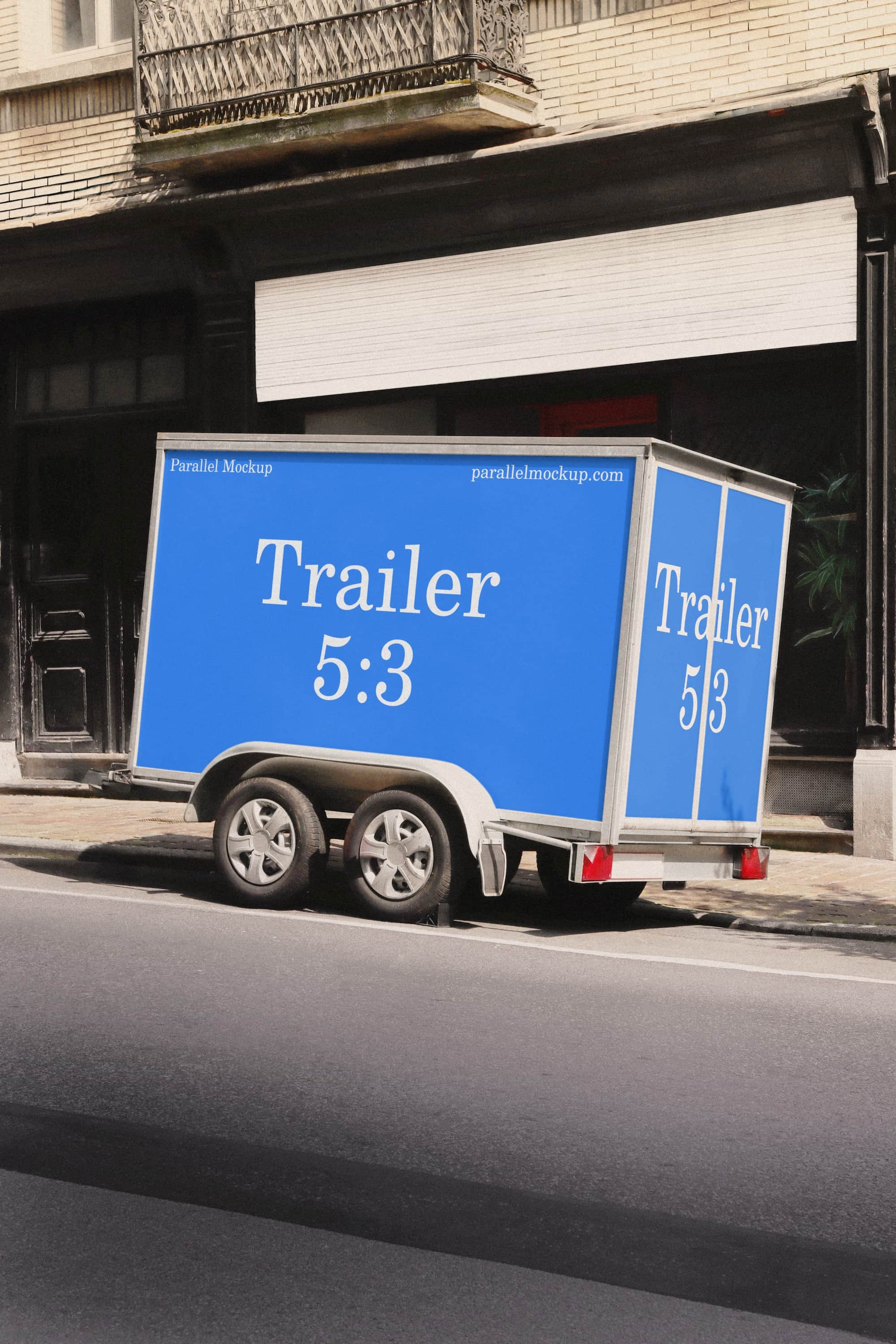 Trailer Mockup CI-A-11 Parallel Mockup