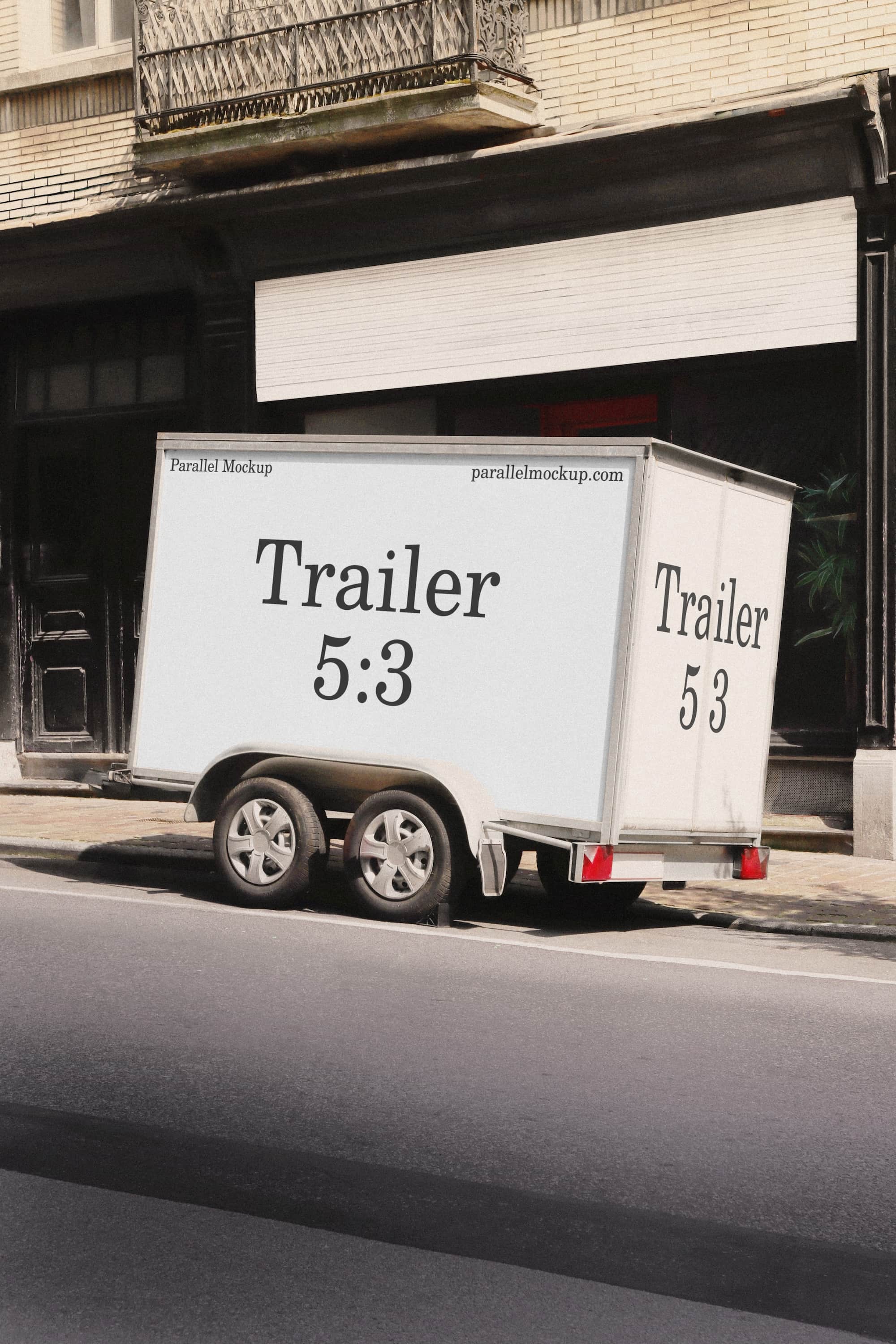 Trailer Mockup CI-A-11 Parallel Mockup