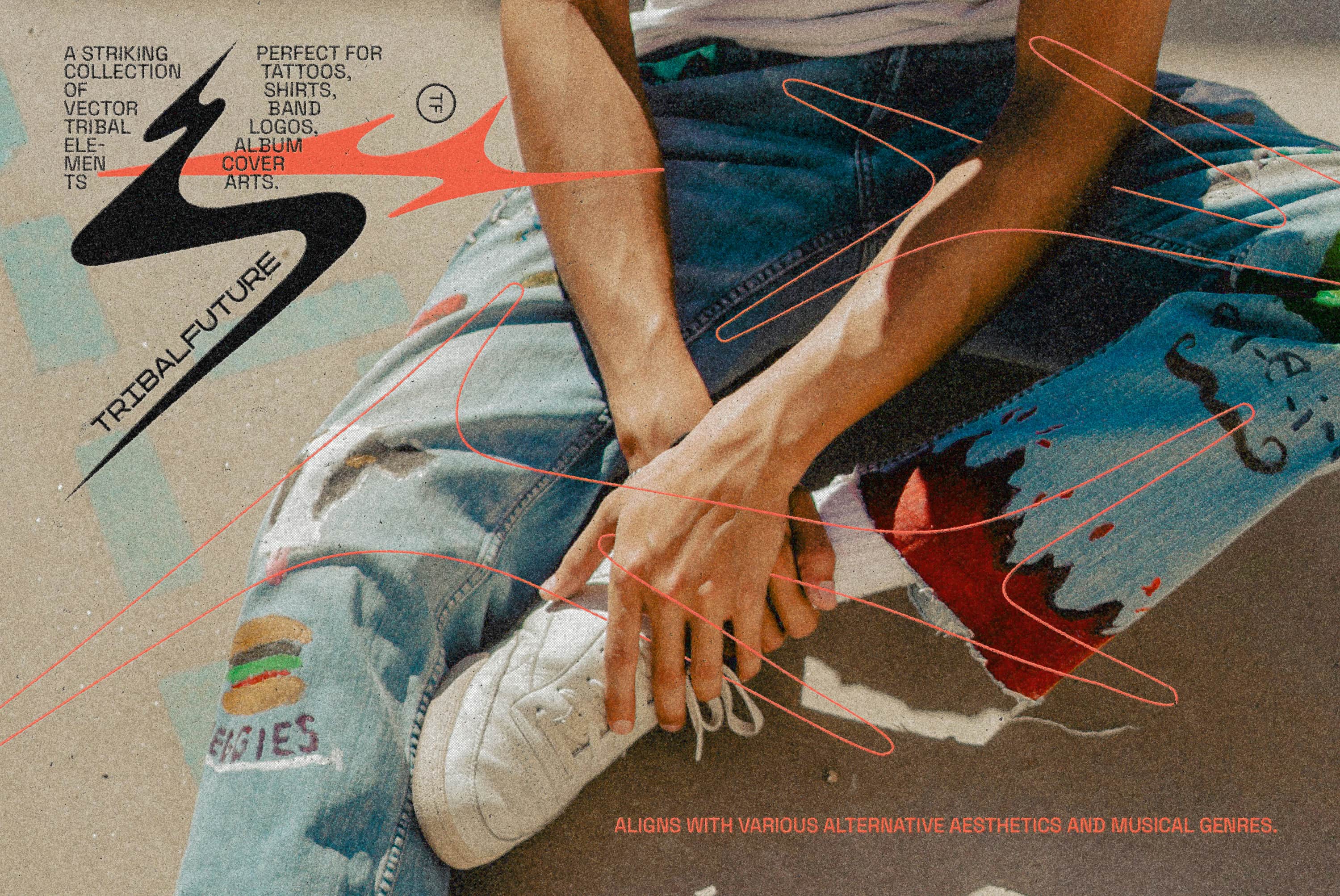 Tribal Future - Y2K Graphic Pack Softulka