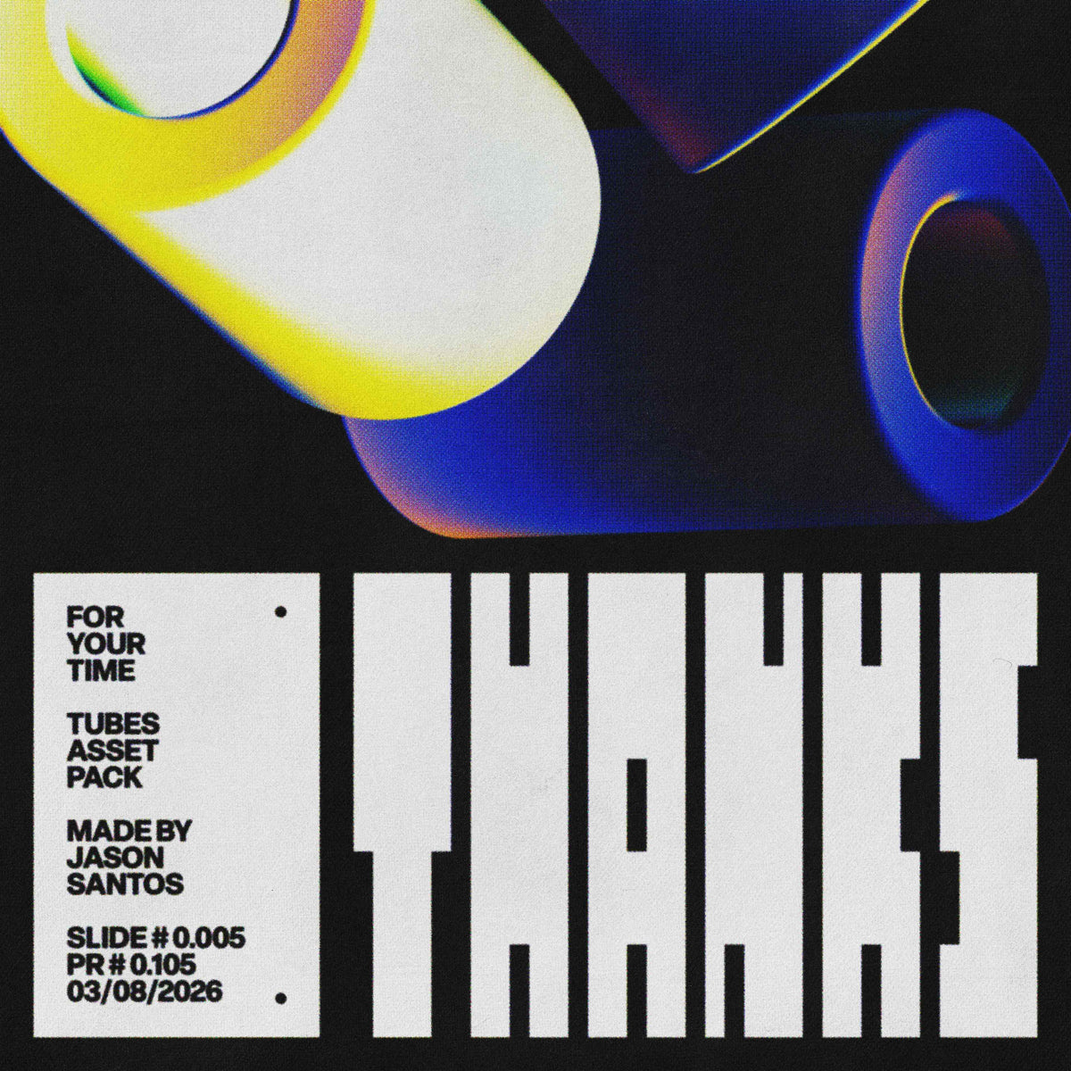 Tubes Asset Pack (Vol.3) Abstract Folded PNGs Jason Santos