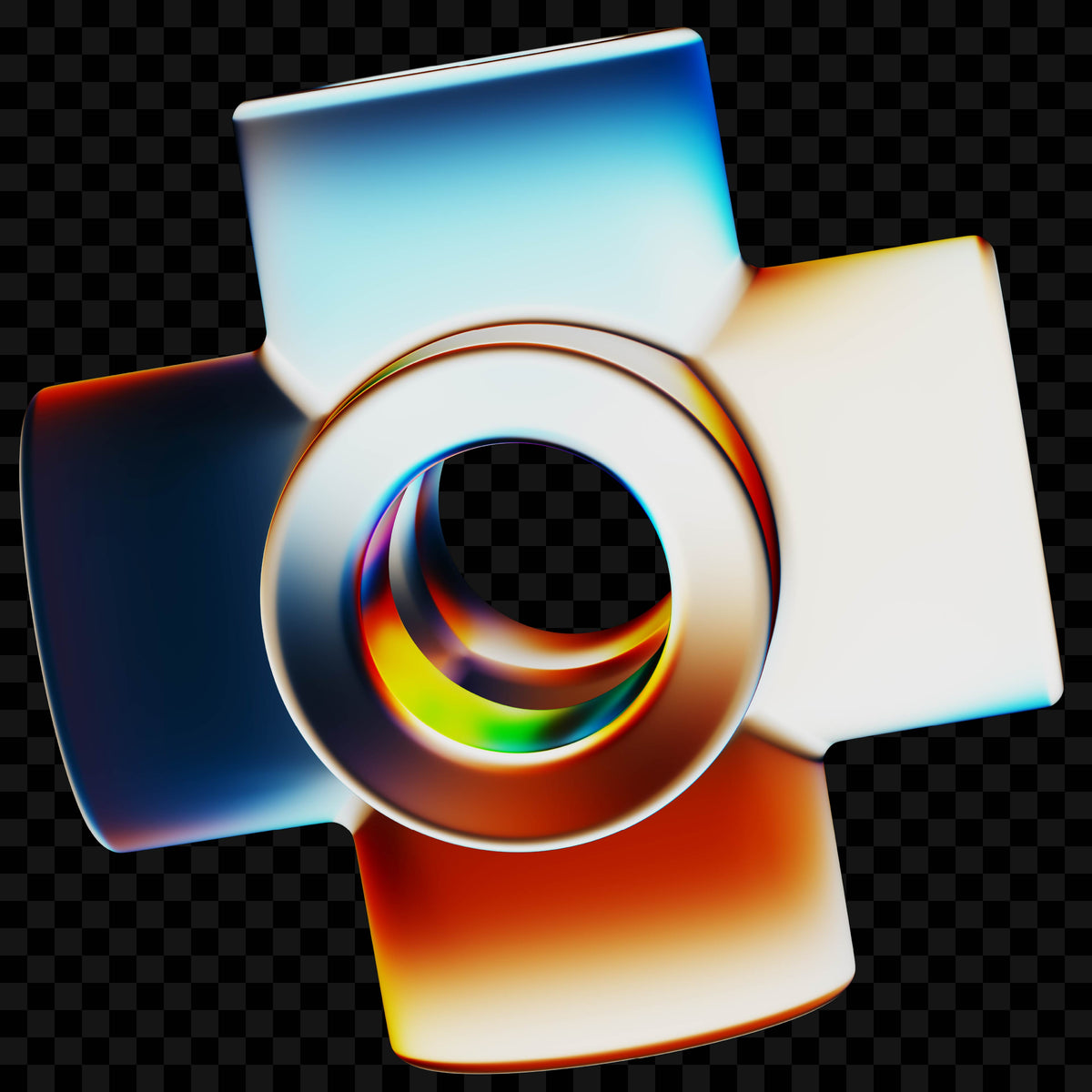 Tubes Asset Pack (Vol.5) Holographic Pipe PNGs Jason Santos