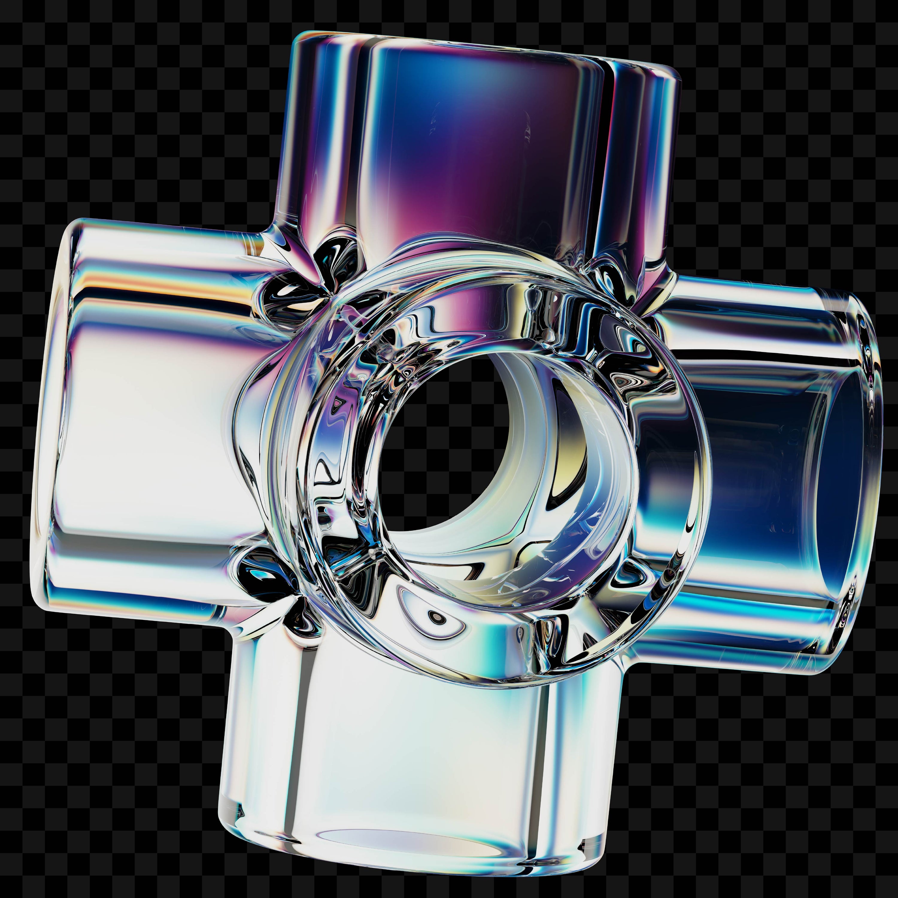 Tubes Asset Pack (Vol.6) Glass Metallic PNGs Jason Santos