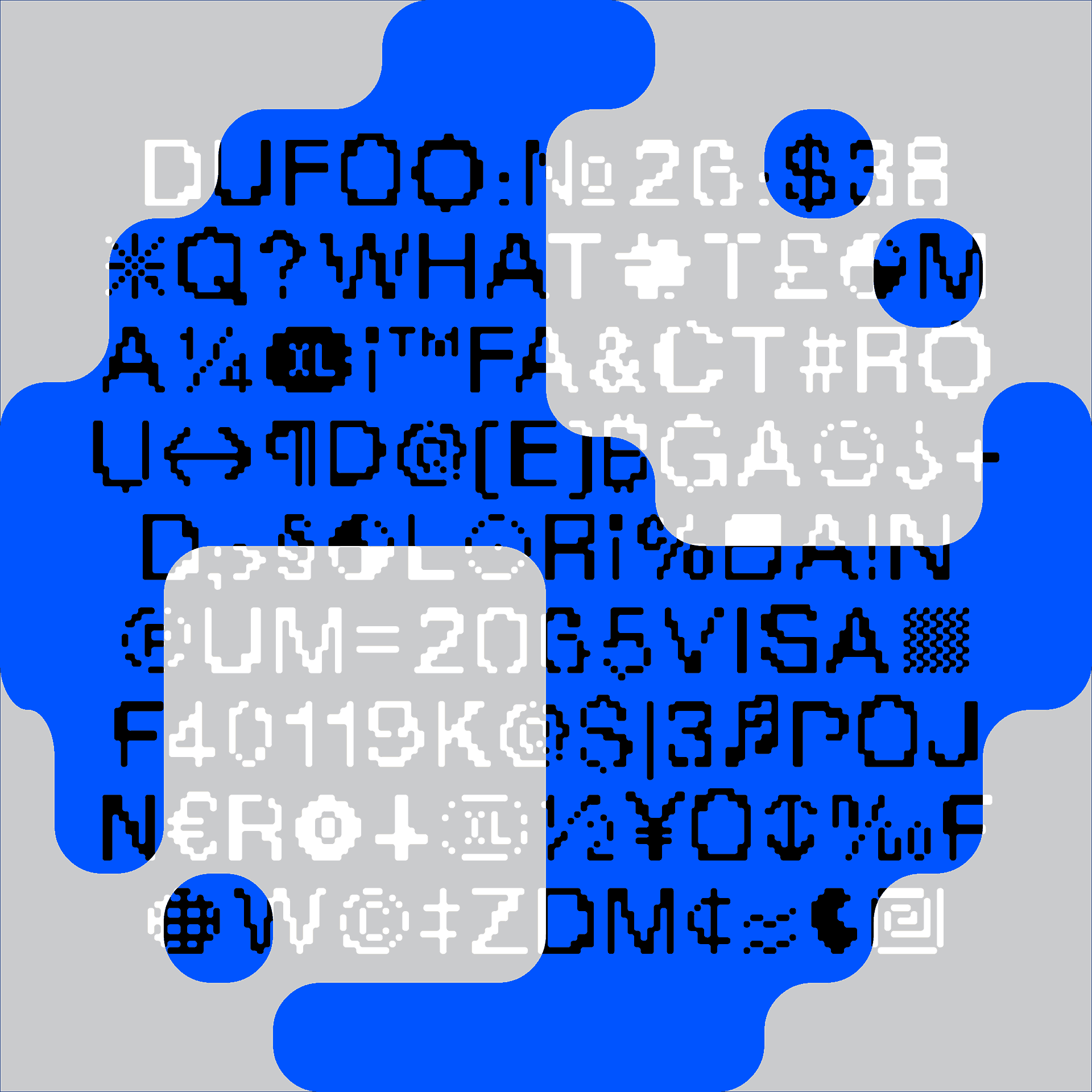 UNKNOWN Typeface