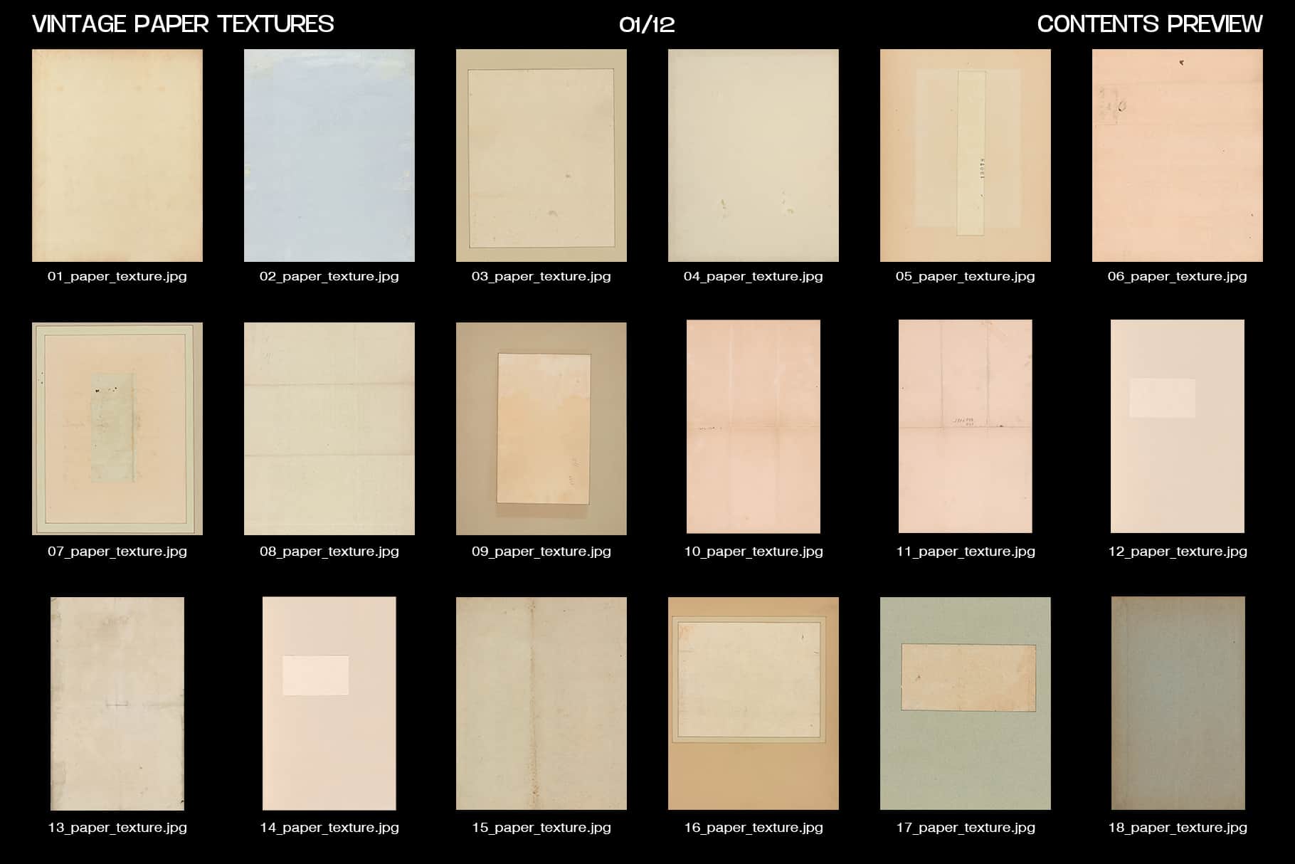 Vintage Paper Textures MiksKS