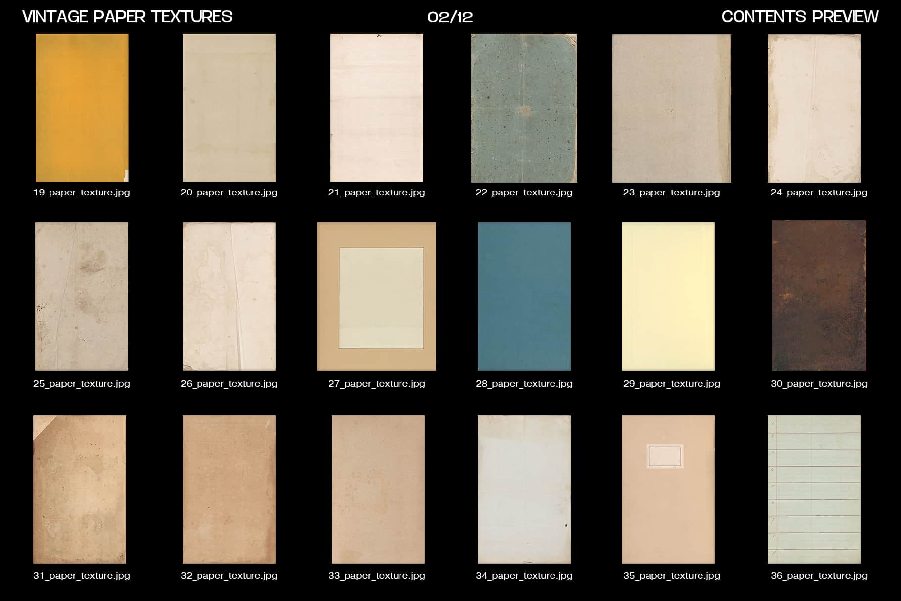 Vintage Paper Textures MiksKS