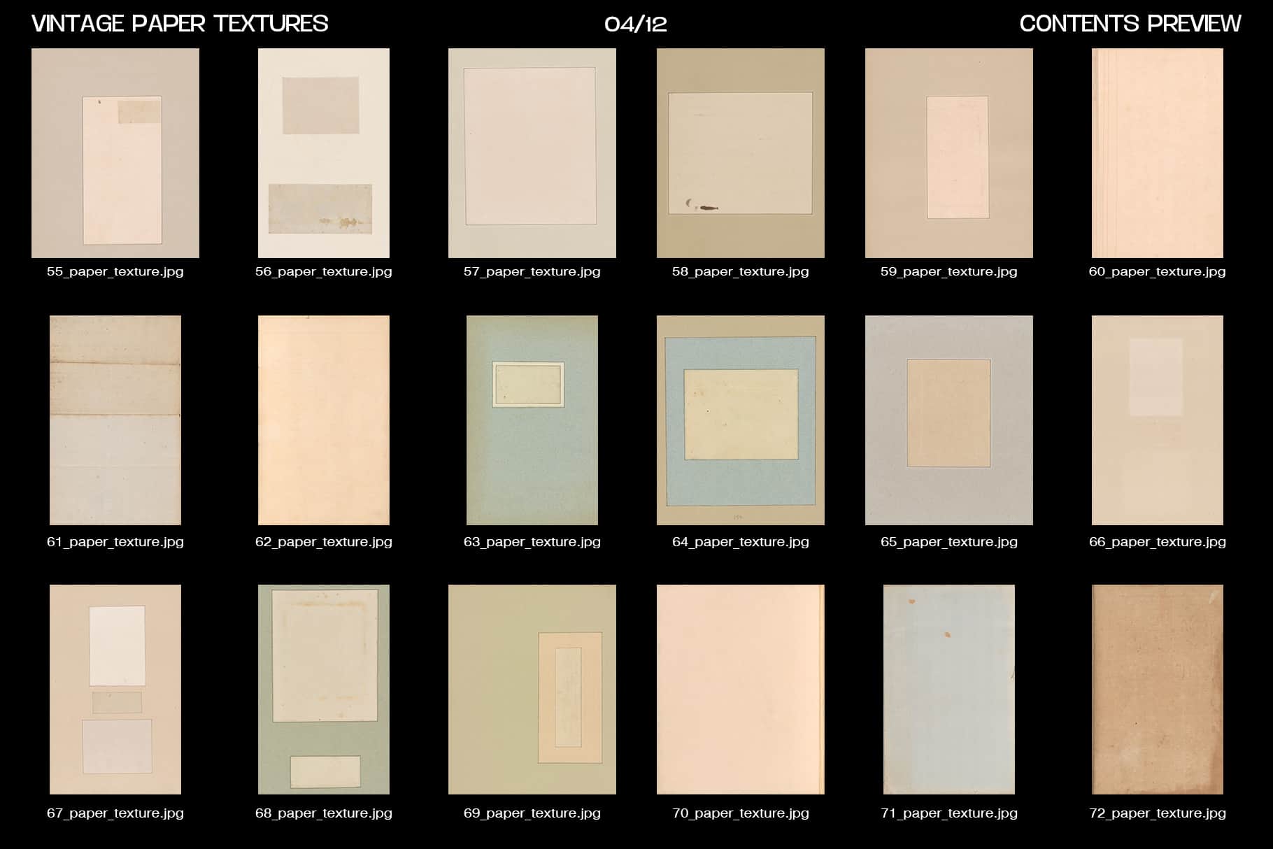 Vintage Paper Textures MiksKS