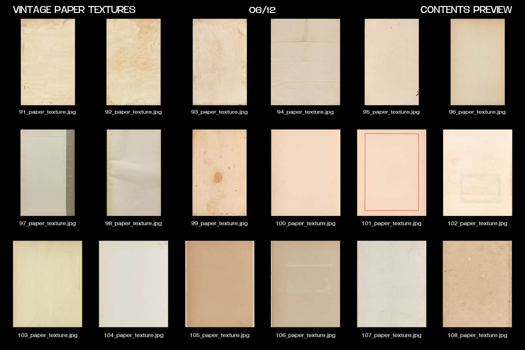Vintage Paper Textures MiksKS