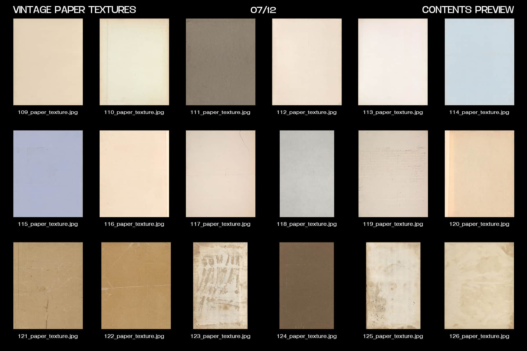 Vintage Paper Textures MiksKS