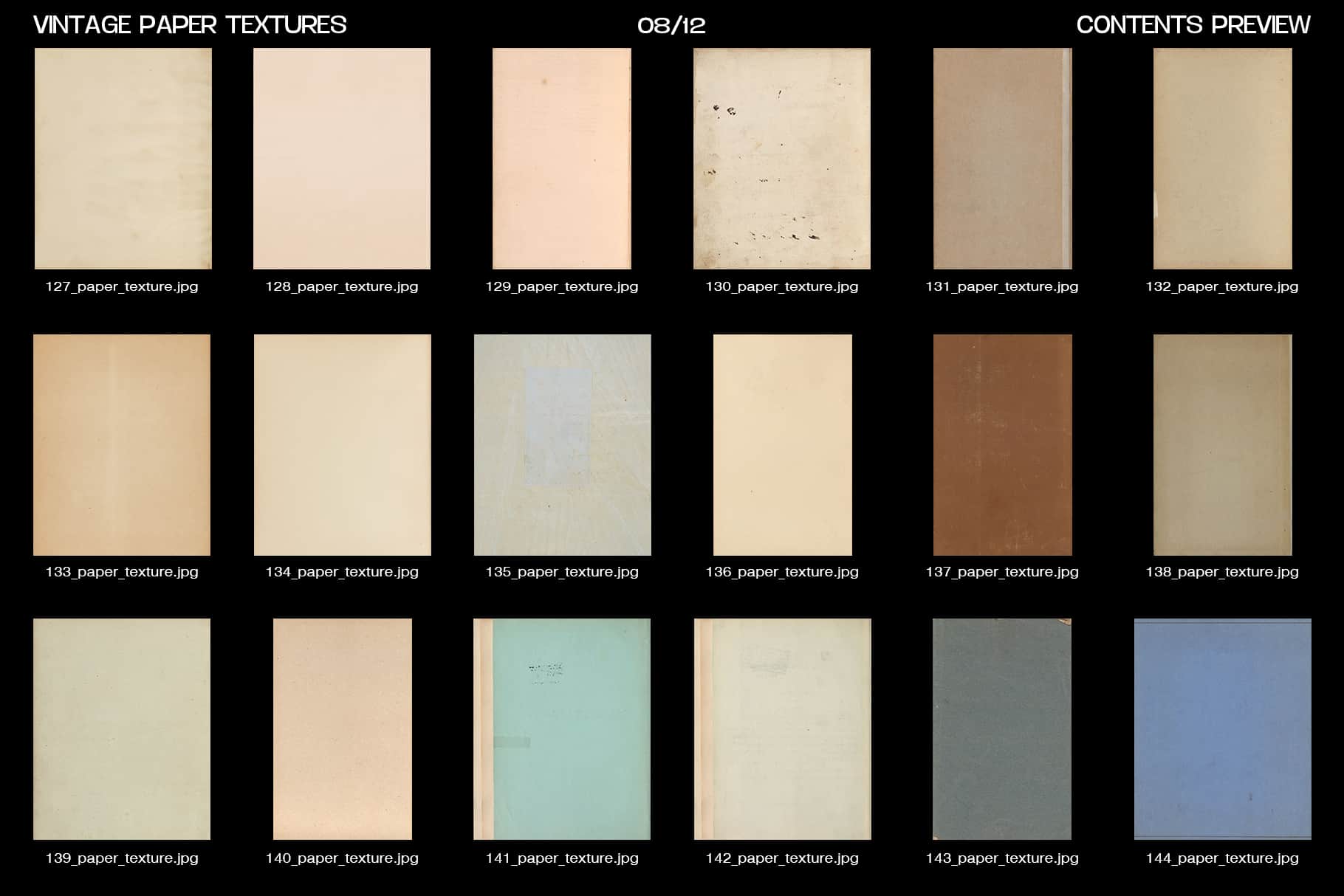 Vintage Paper Textures MiksKS