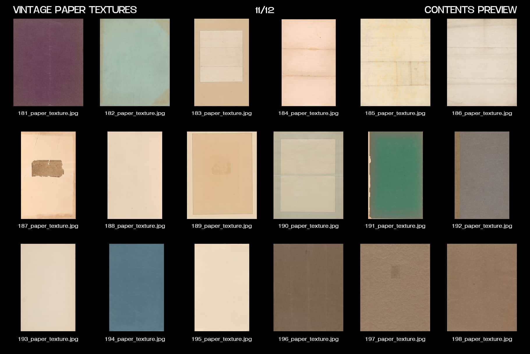 Vintage Paper Textures MiksKS