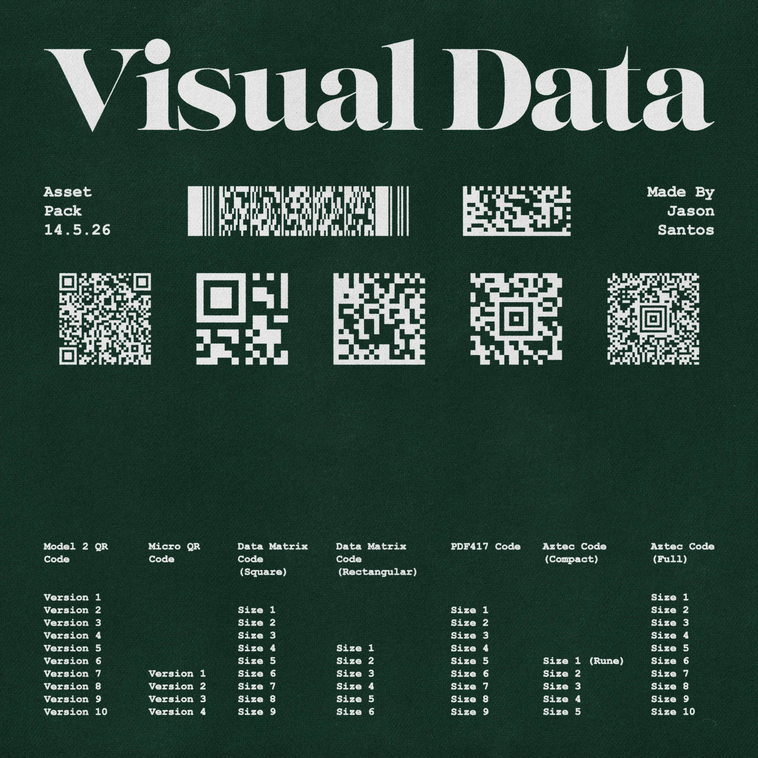 Visual Data Asset Pack Jason Santos