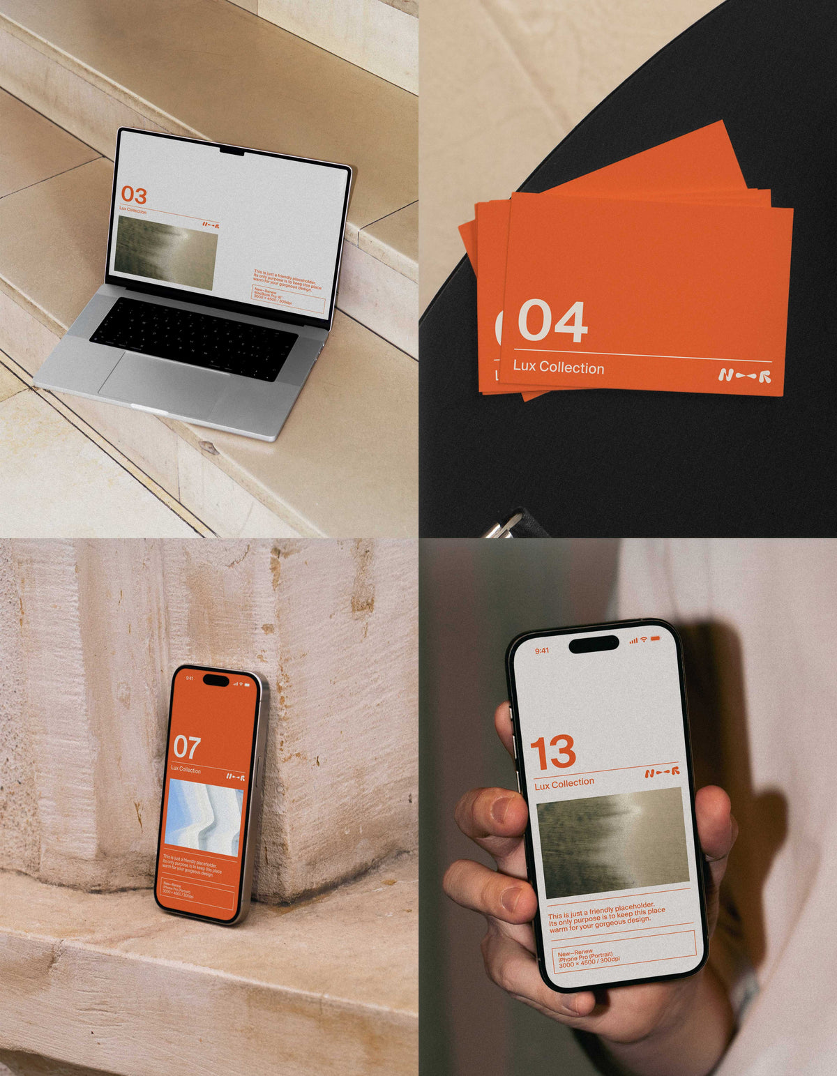 Warm Vintage Mockup Bundle New—Renew