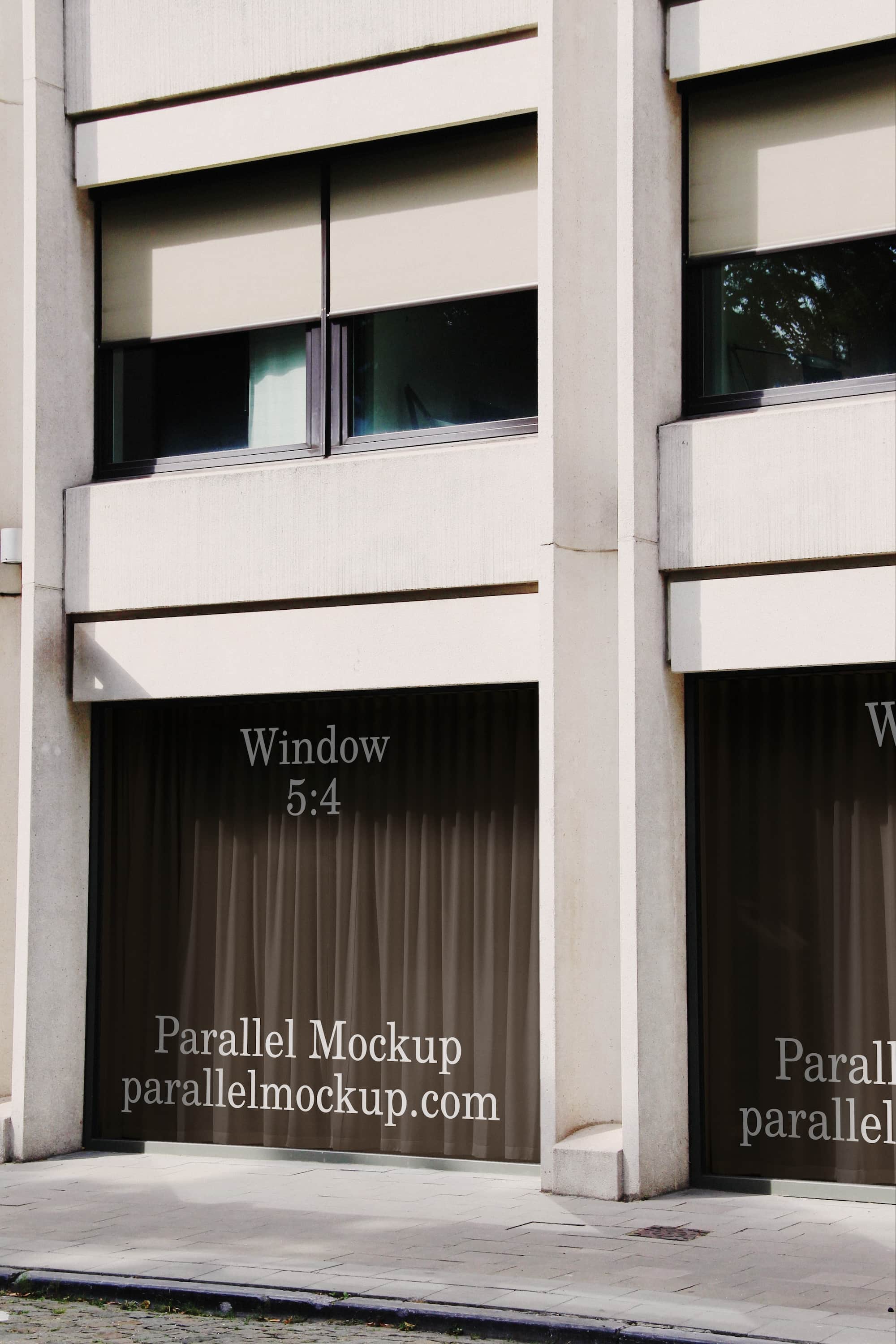 Window Mockup CI-A-15 Parallel Mockup