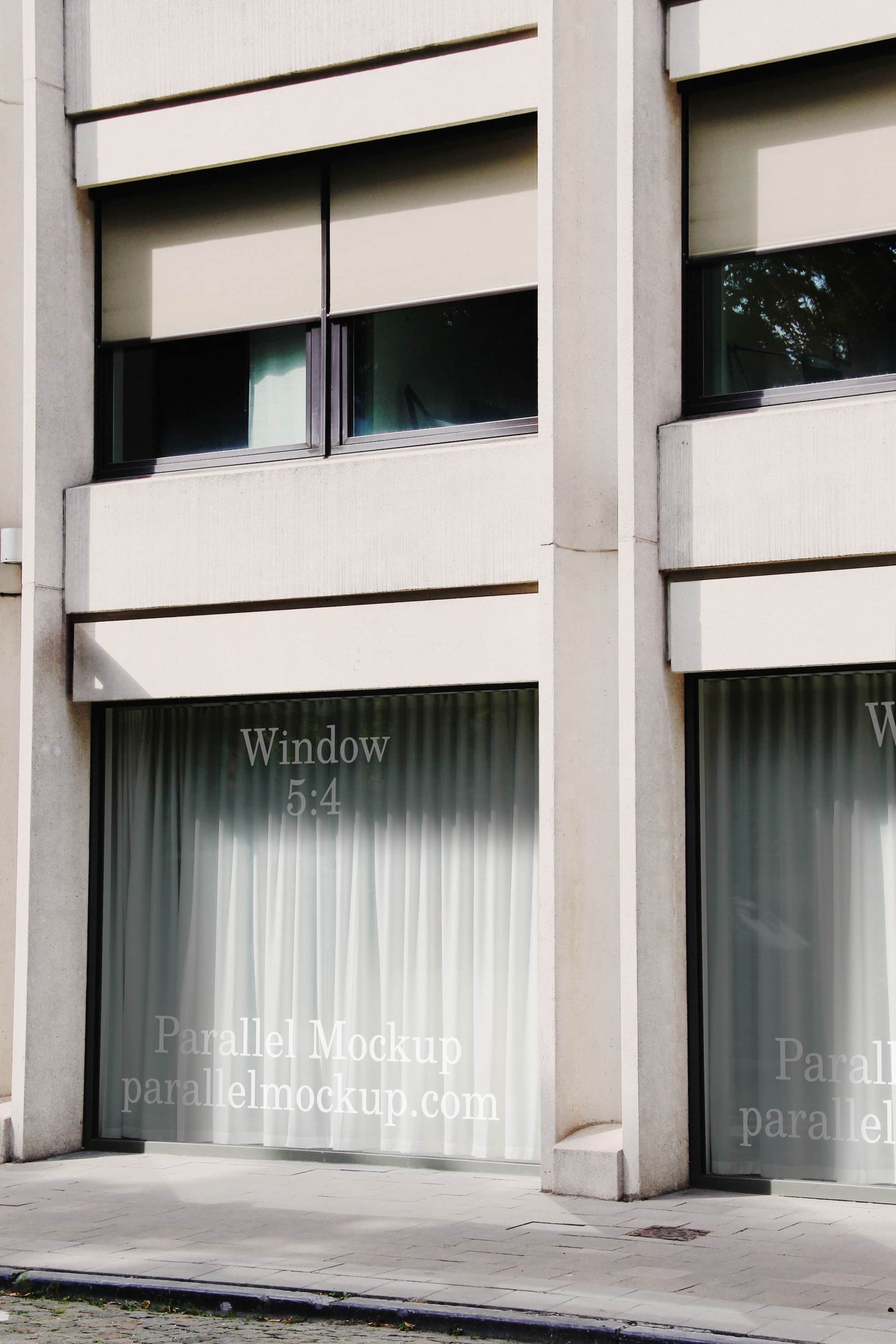 Window Mockup CI-A-15 Parallel Mockup