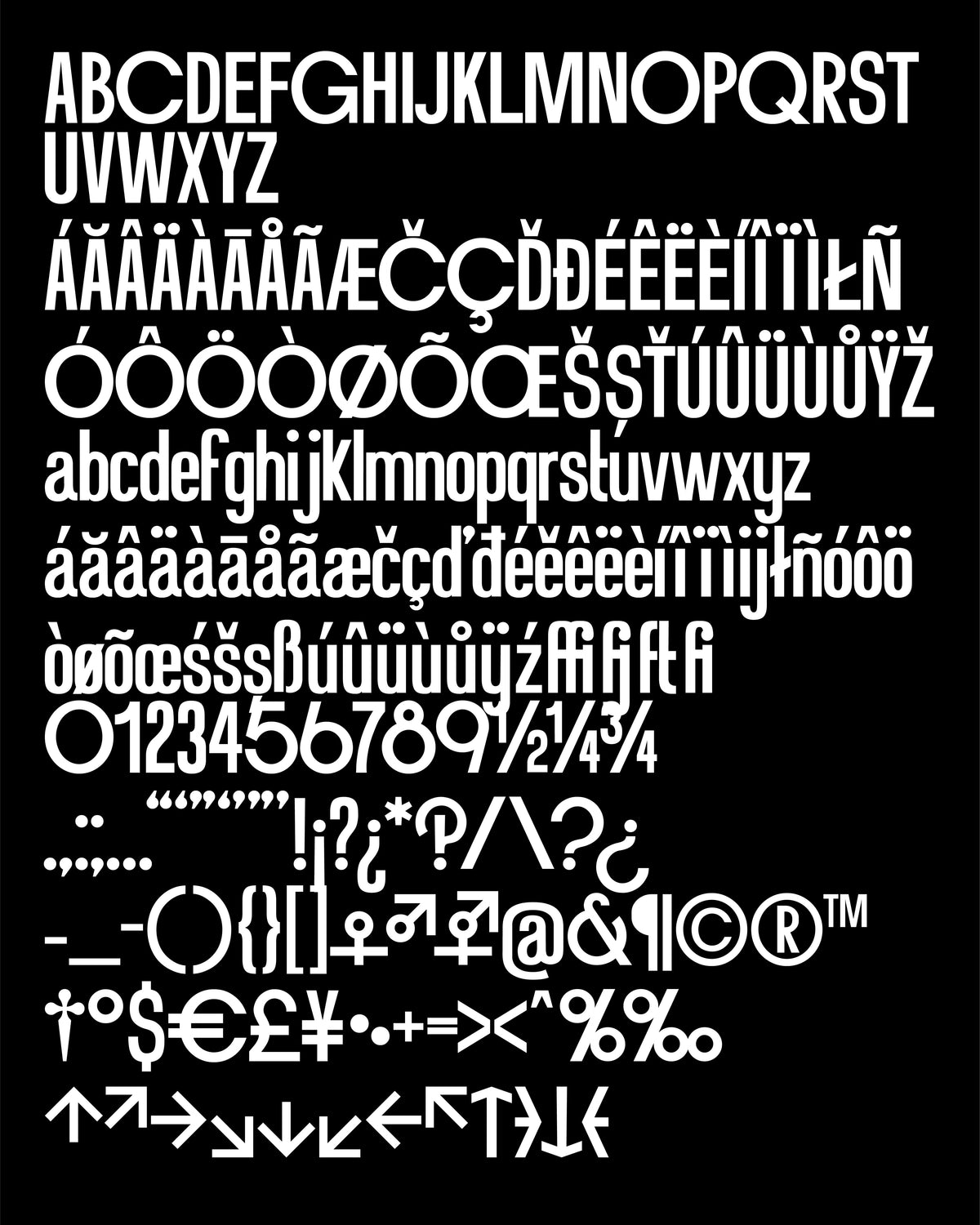 ÆUROPA Typeface