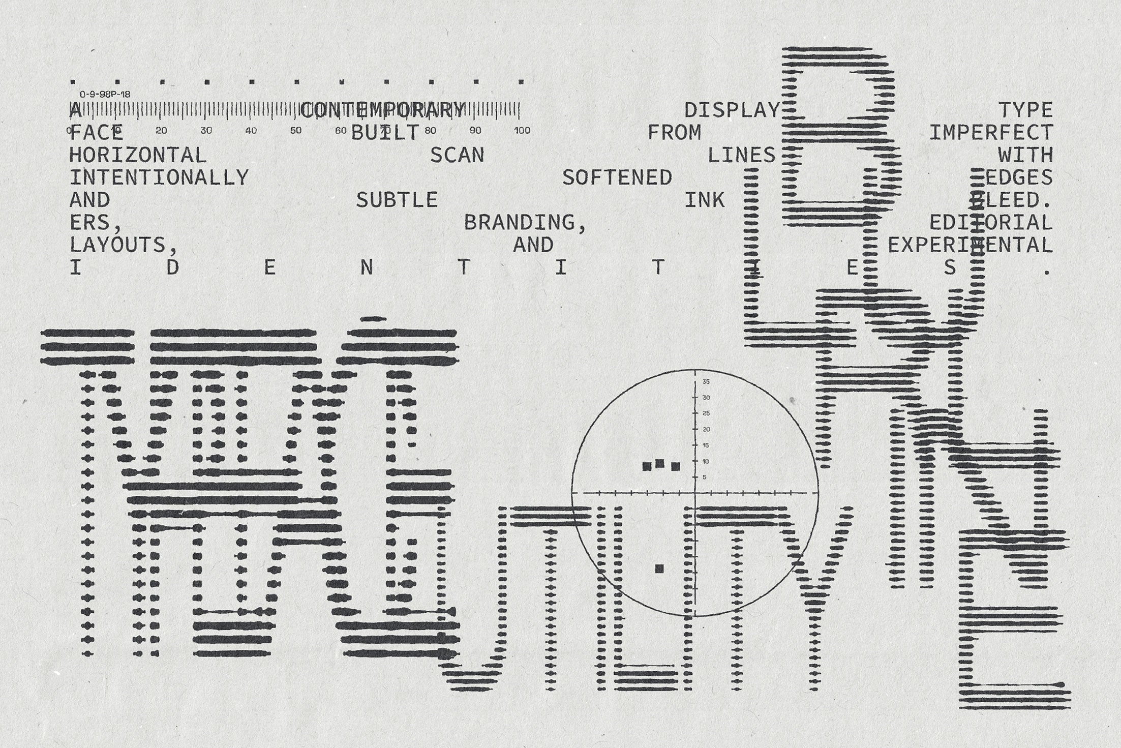 Blurline Utility Typeface Softulka