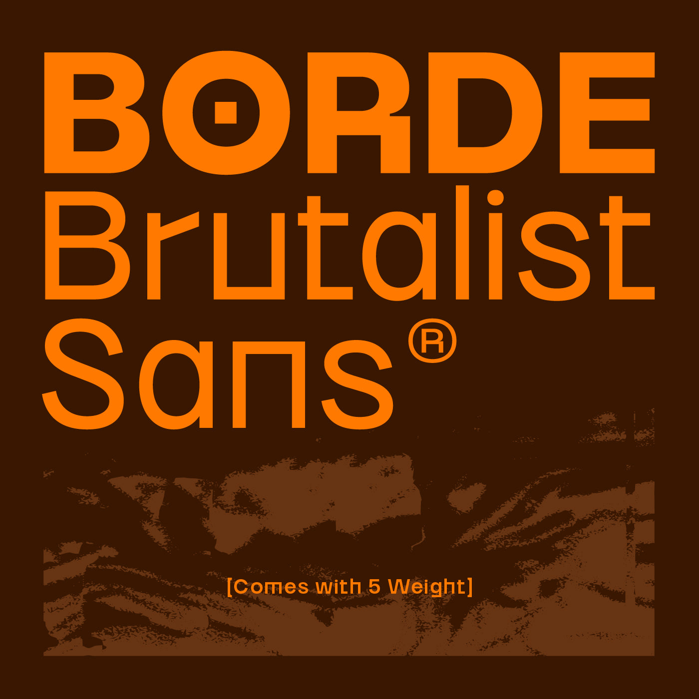 Borde Typeface The Native Saint Club