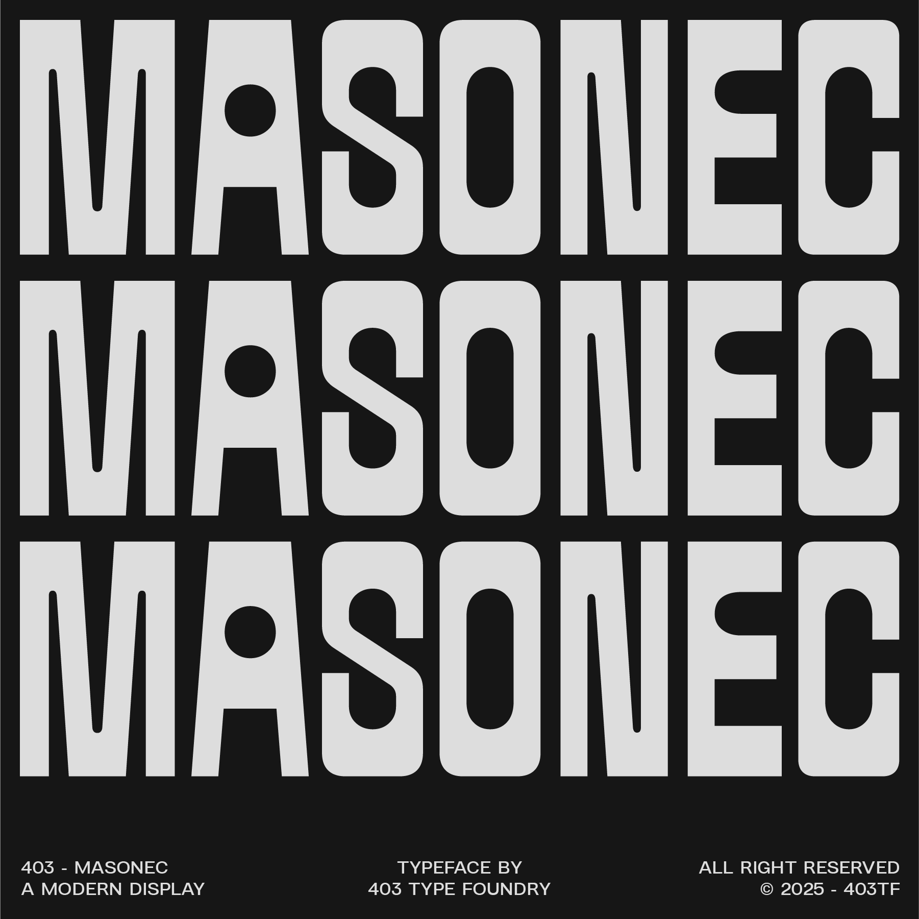403 Masonec 403TF