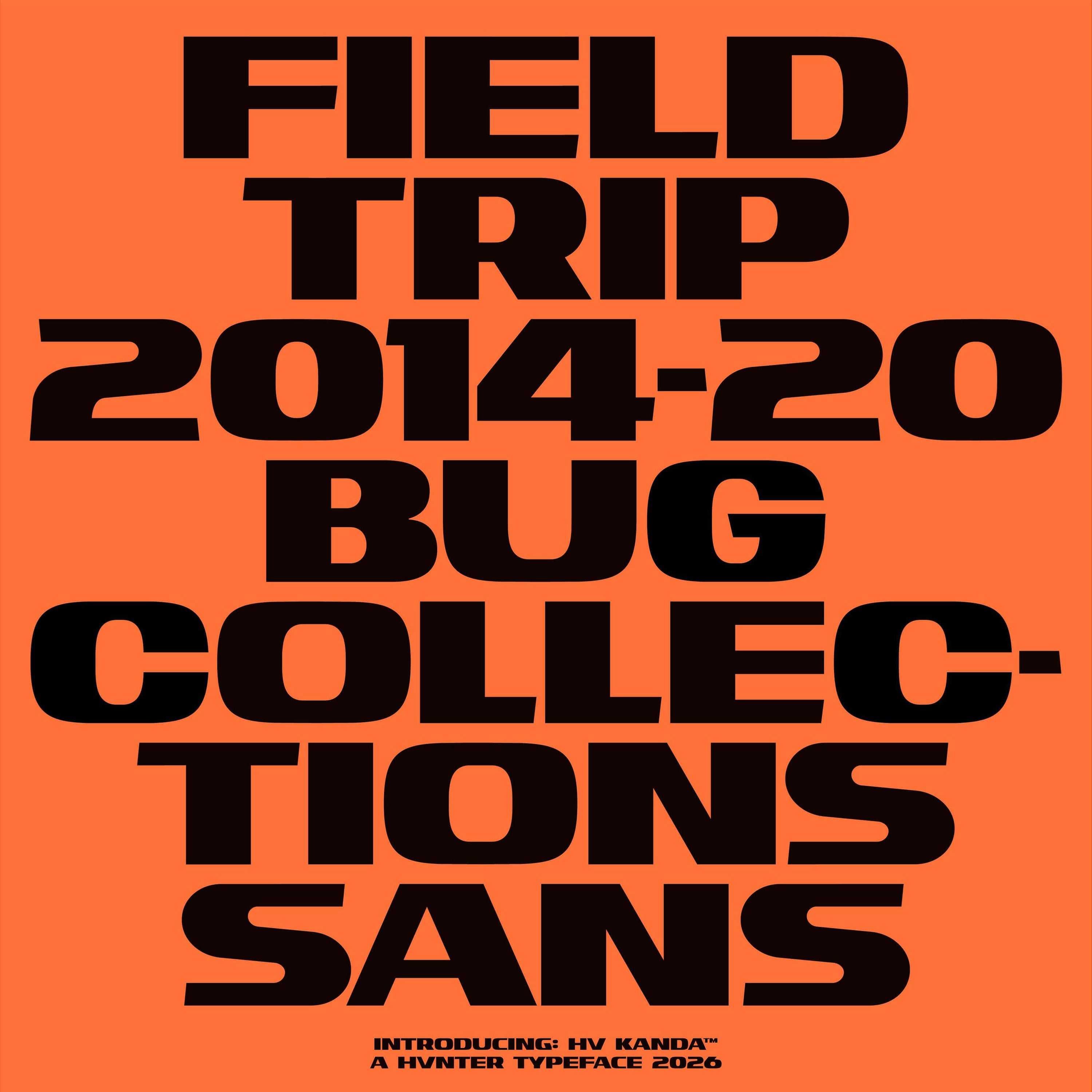 HV Kanda Typeface hvnter